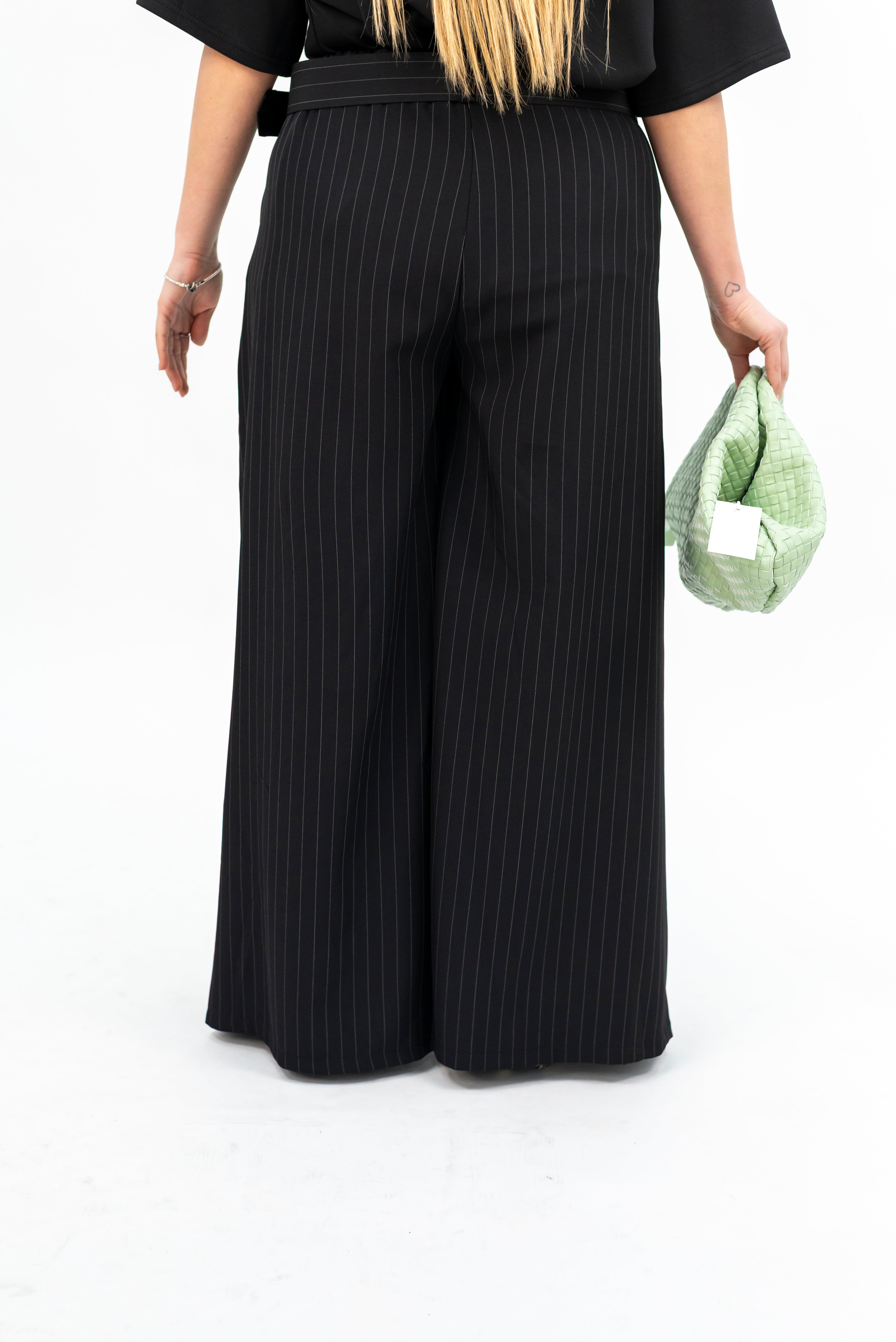 Pantalone Giorgia Gesso Cintura2