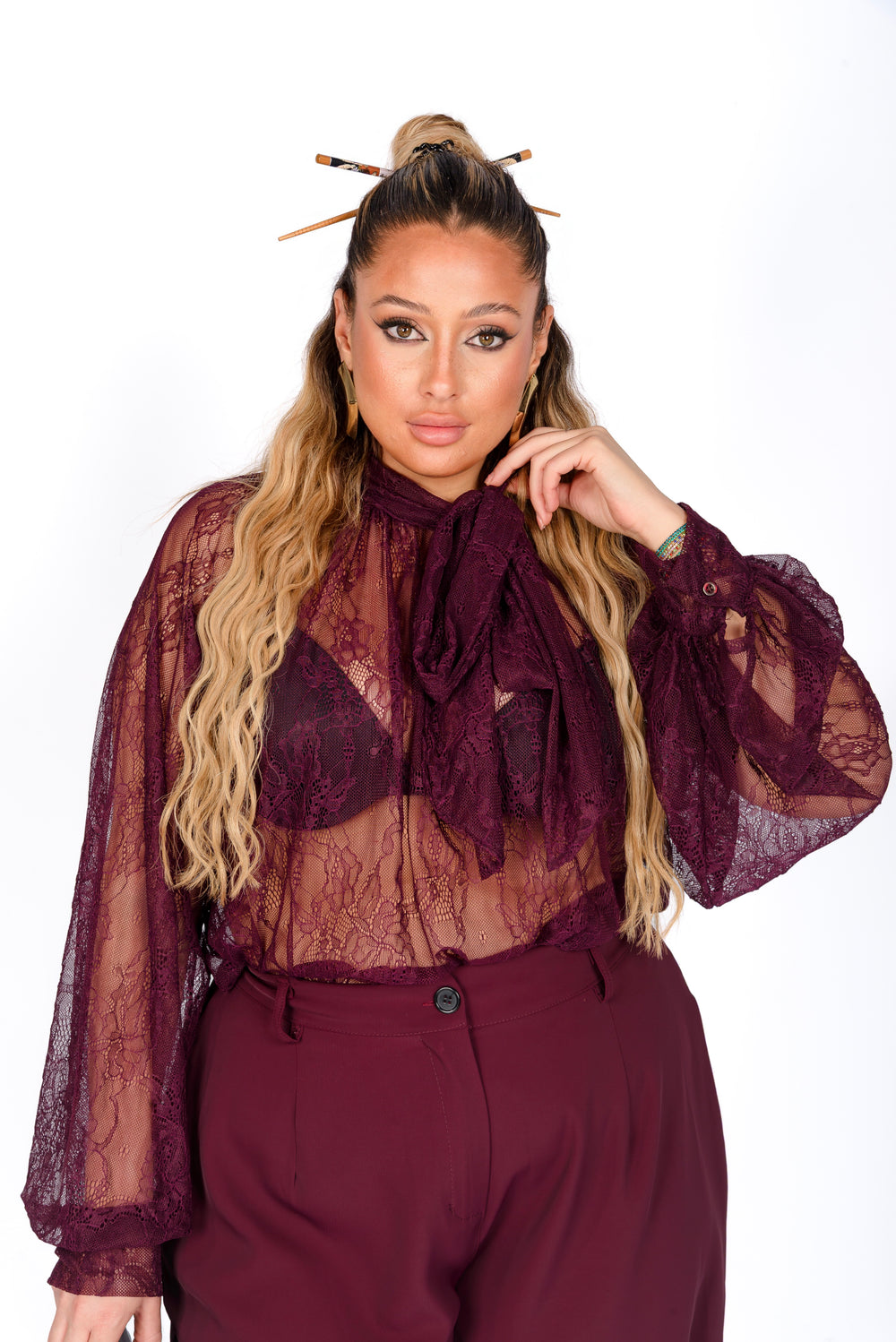 Blusa Nikka Pizzo