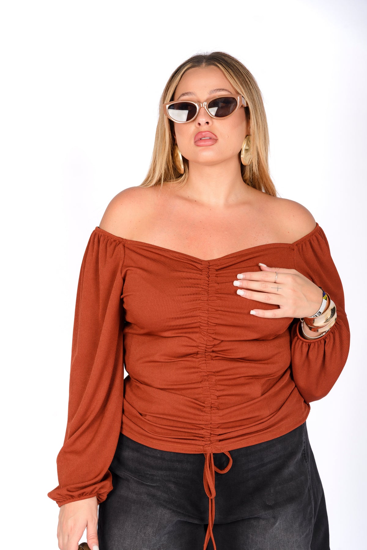 Maglia Costina Con Arriccio