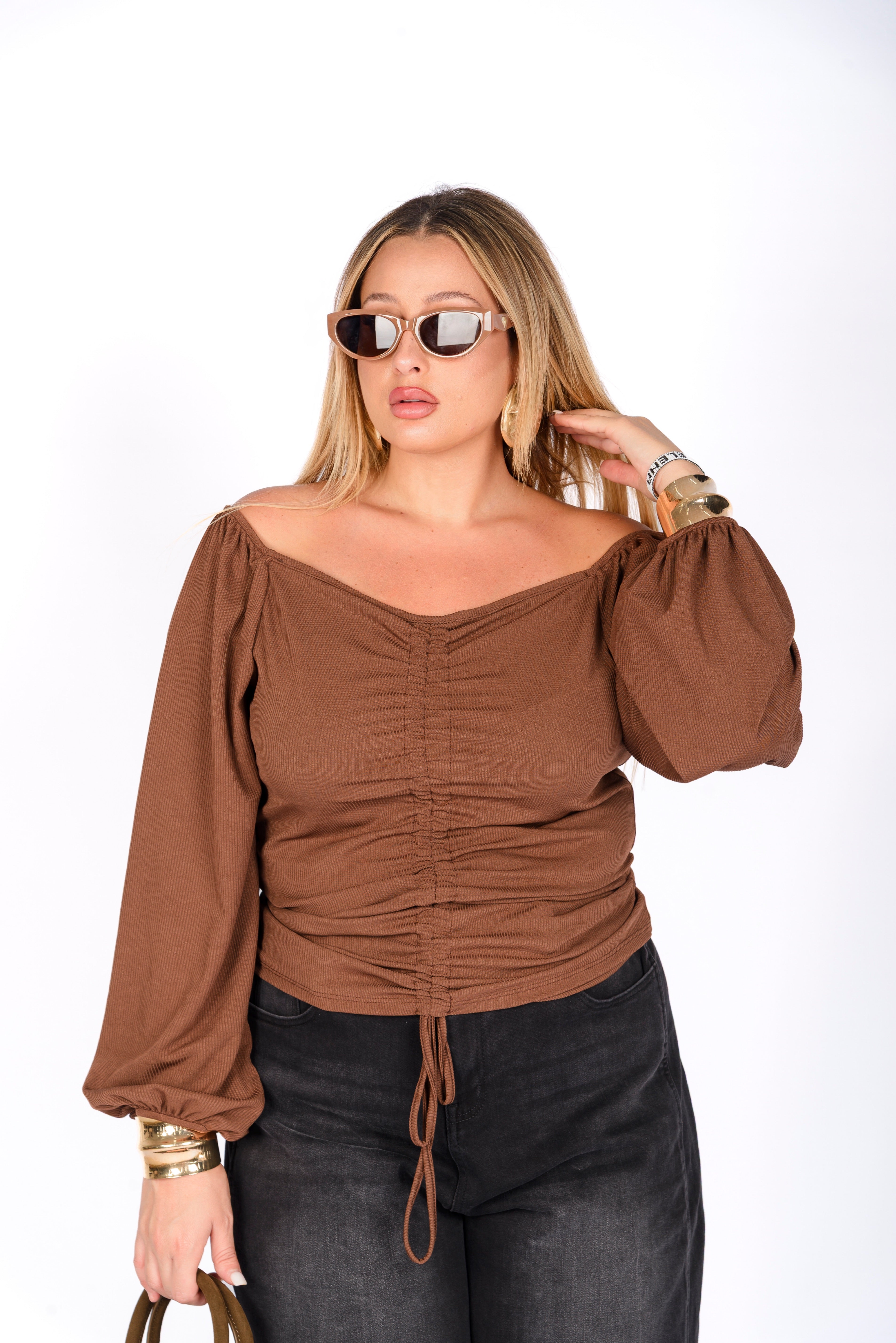 Maglia Costina Con Arriccio