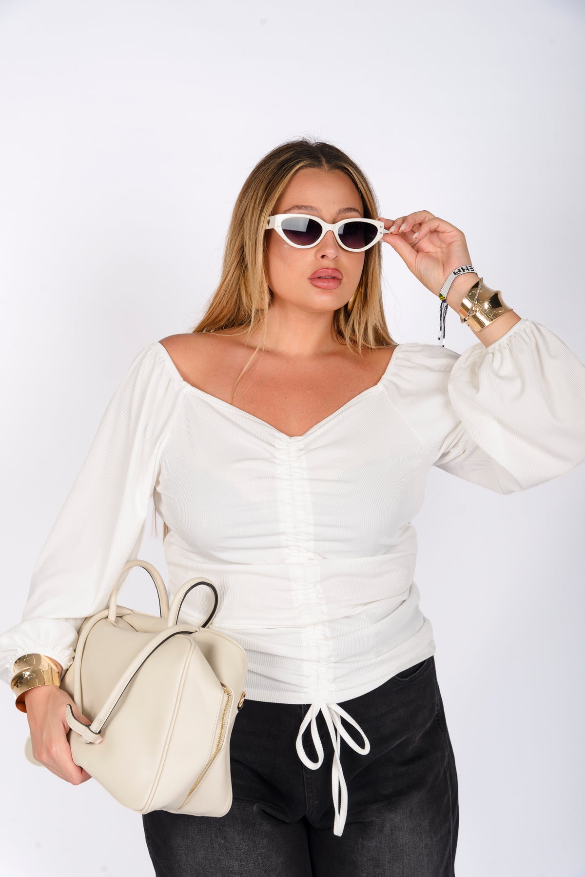 Maglia Costina Con Arriccio