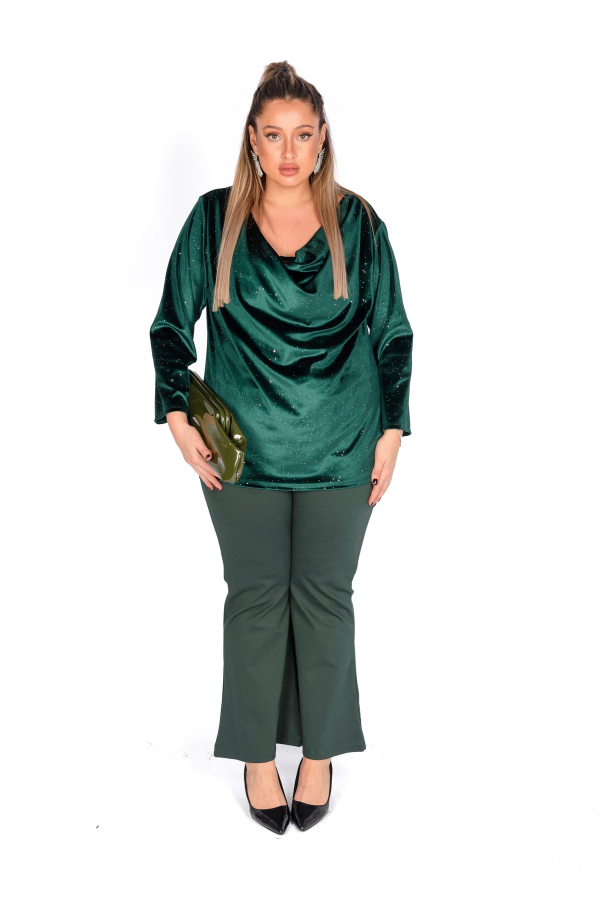 Pantalone Punto Milano Con Cintura
