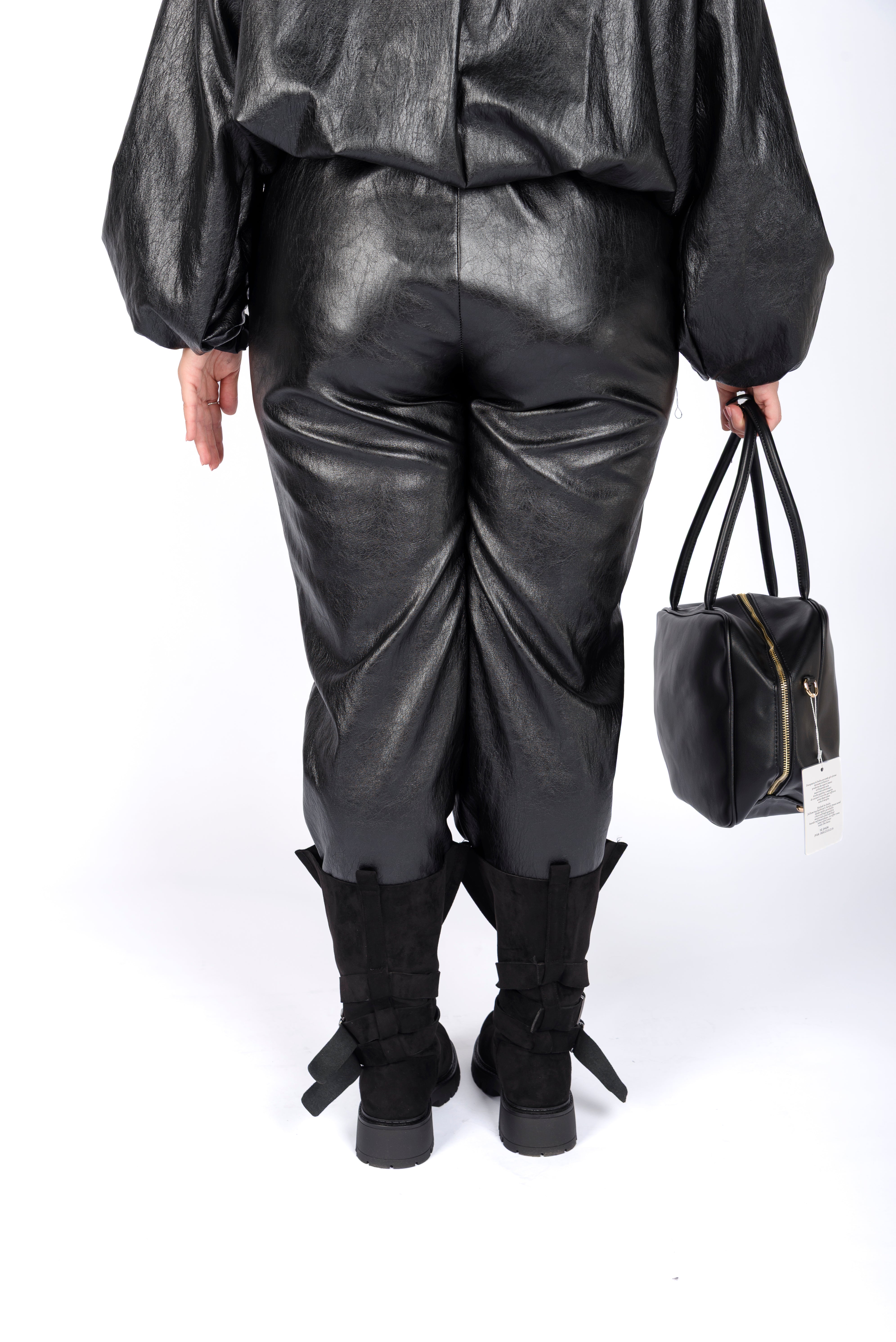 Pantalone Night Eco-Pelle