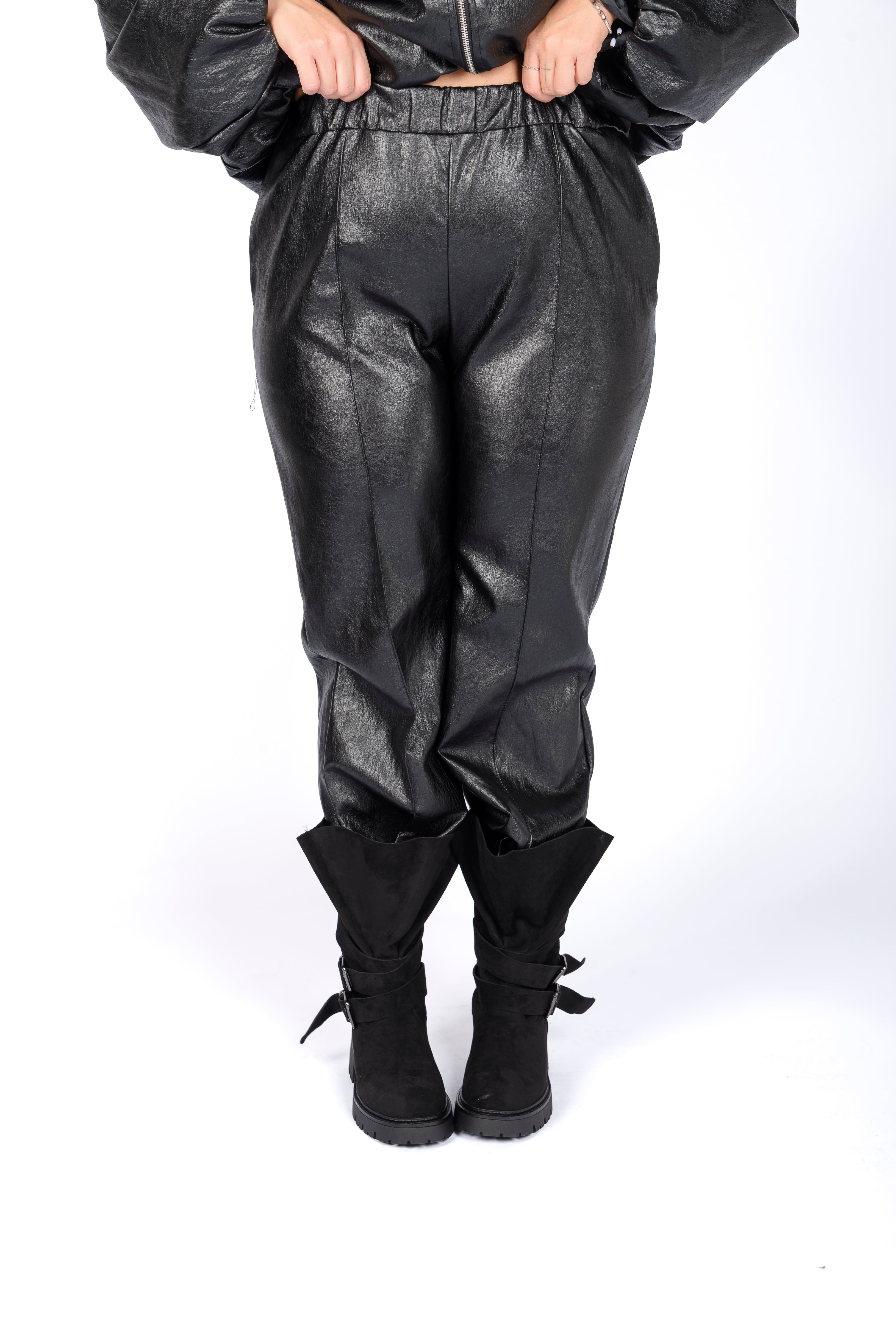 Pantalone Night Eco-Pelle