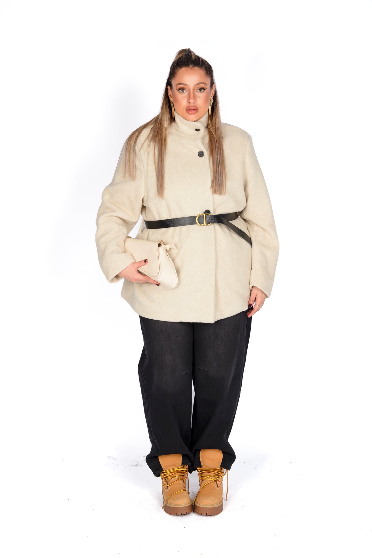 Cappotto Beverly-Con Cintura