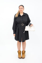 Dress Lucrezia Gessato