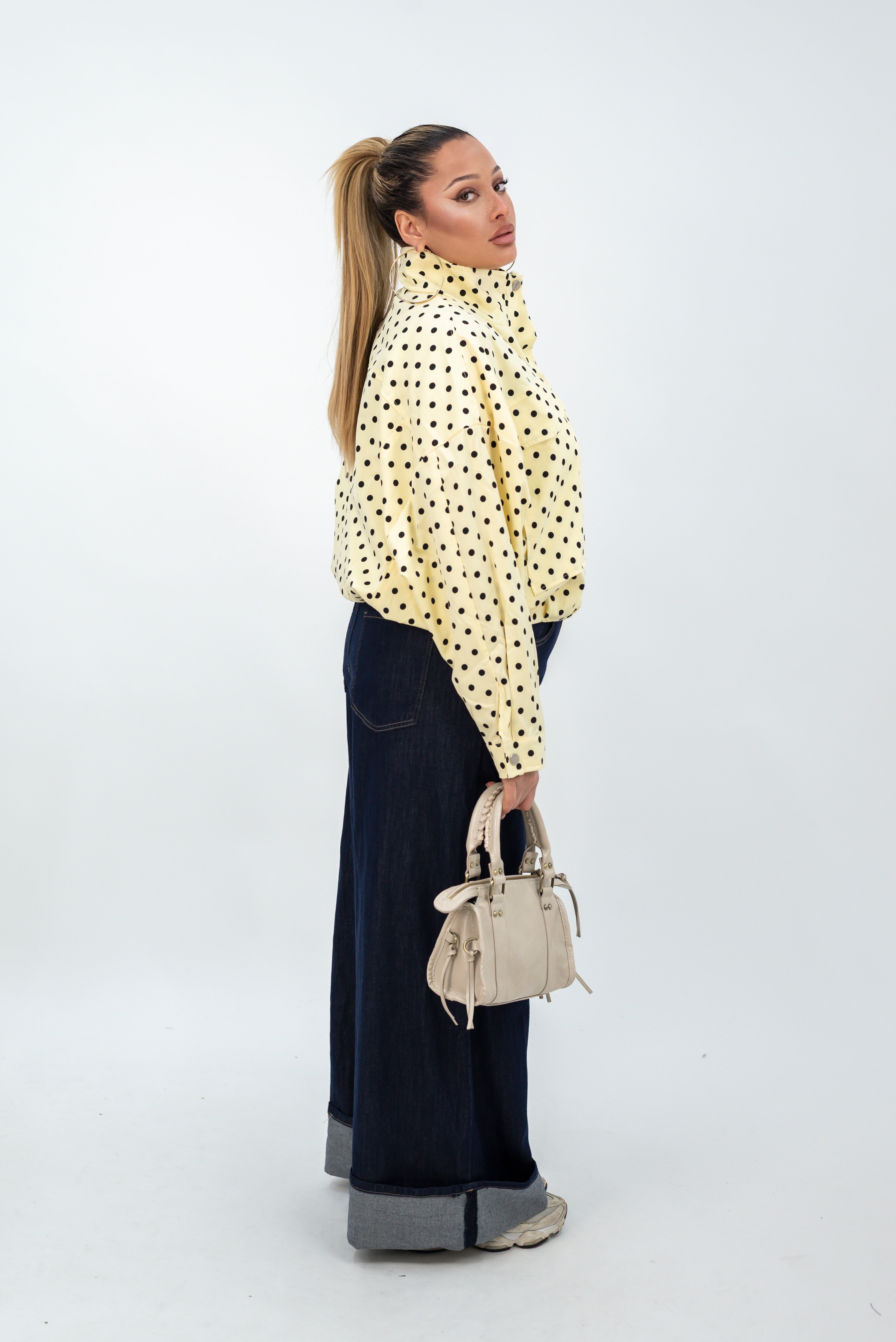 Giacca Cargo Pois