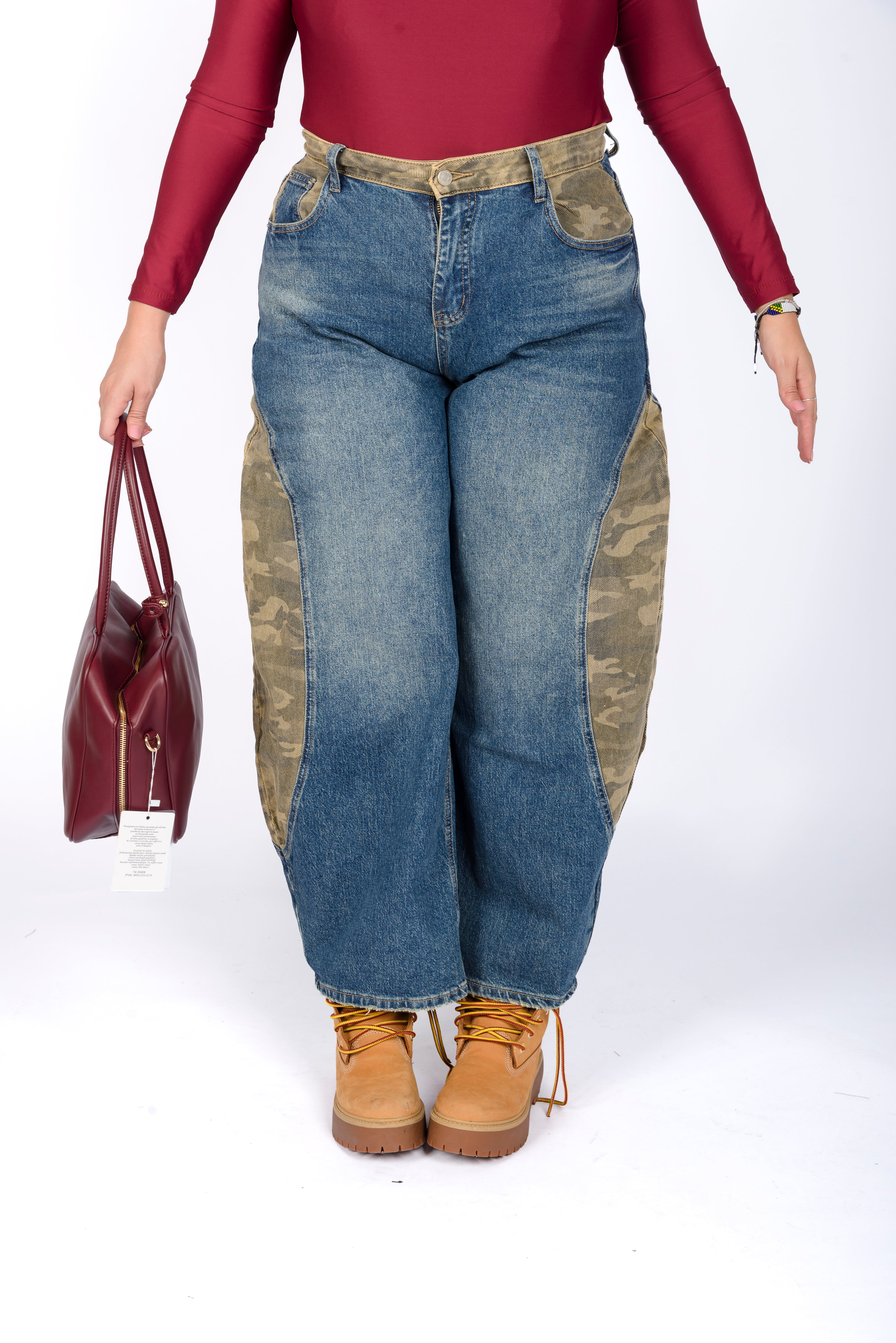 Jeans Ballon Military