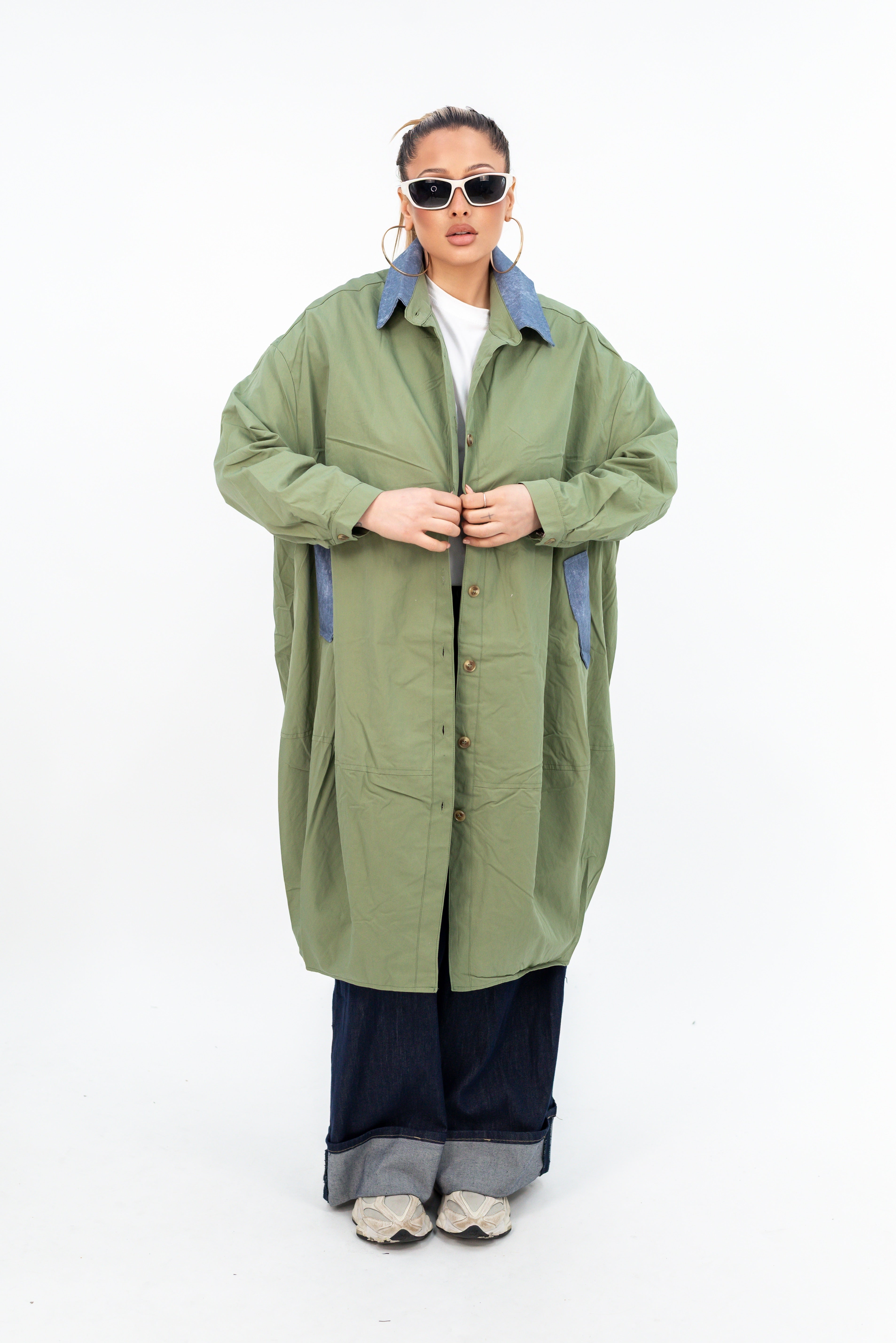 Trench Collo Denim
