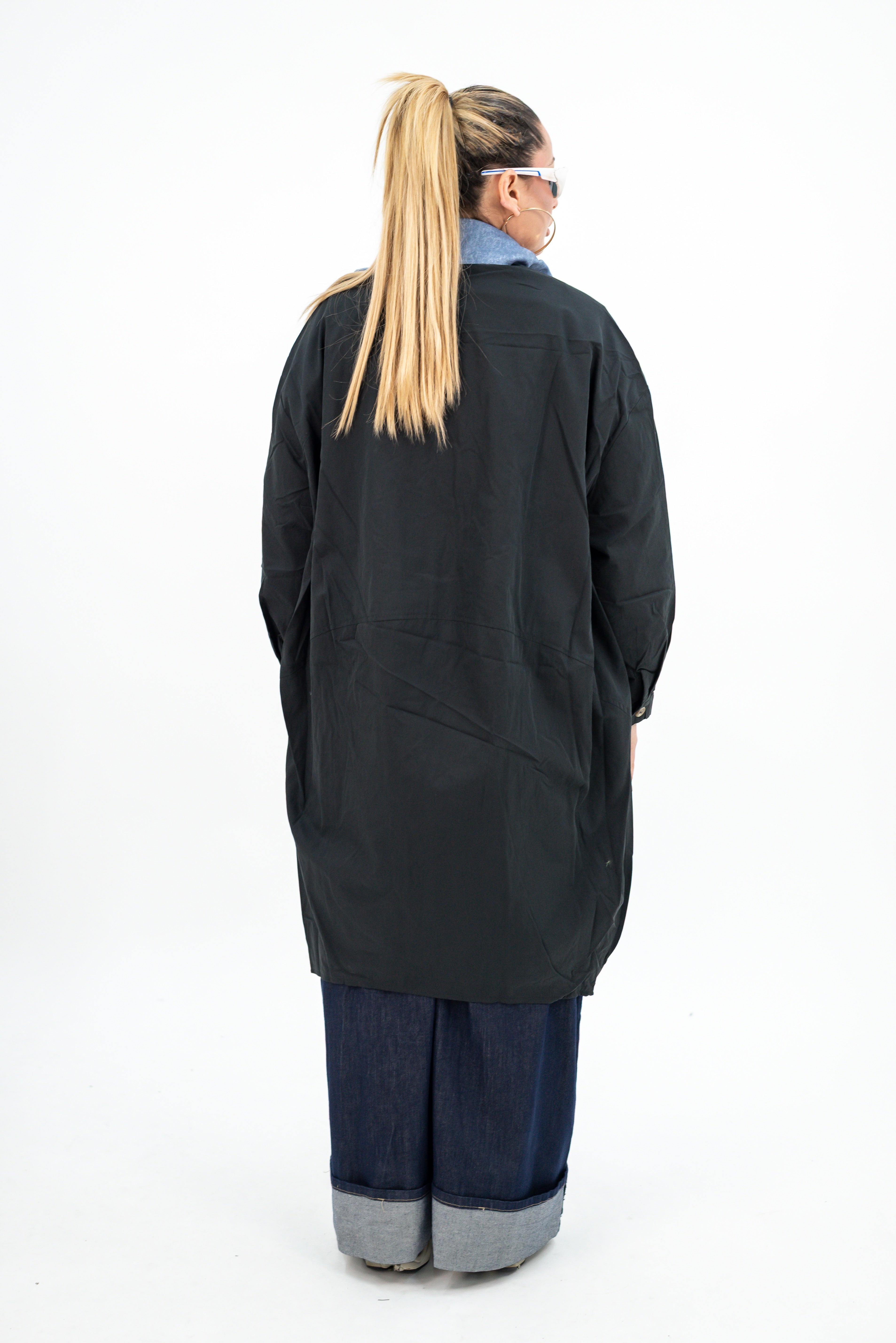 Trench Collo Denim