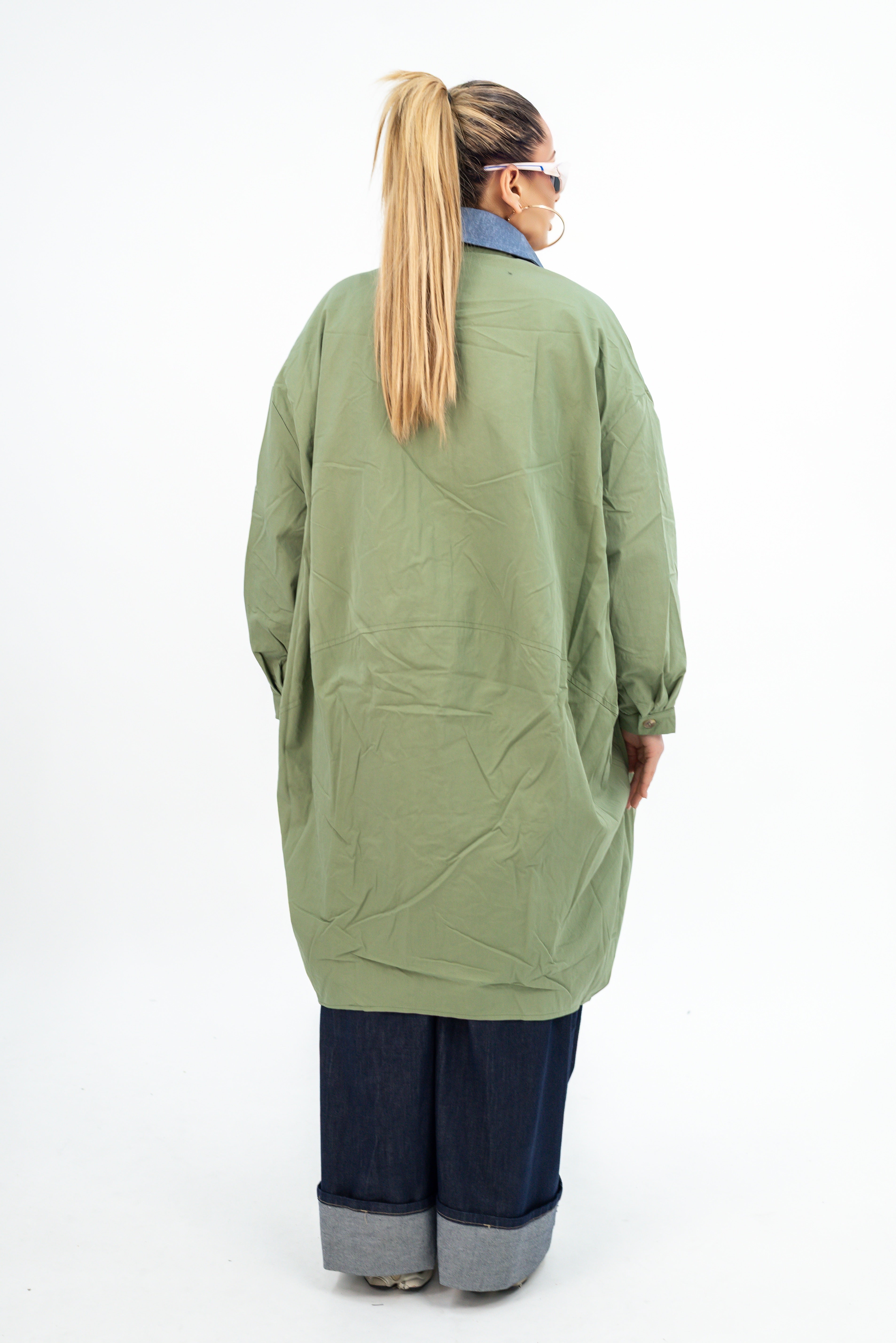 Trench Collo Denim