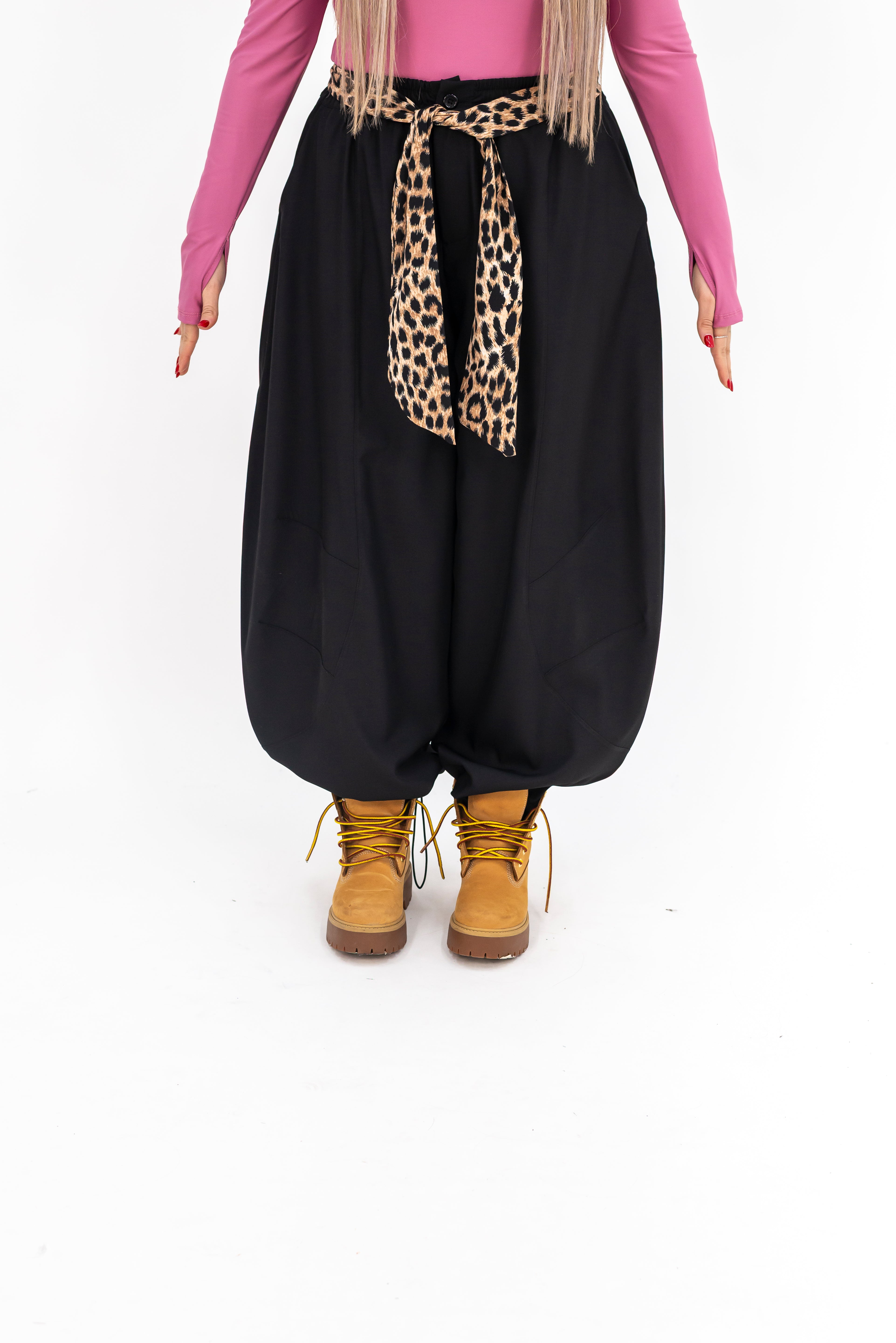 Panta-Ballon Con Cinturino Animalier