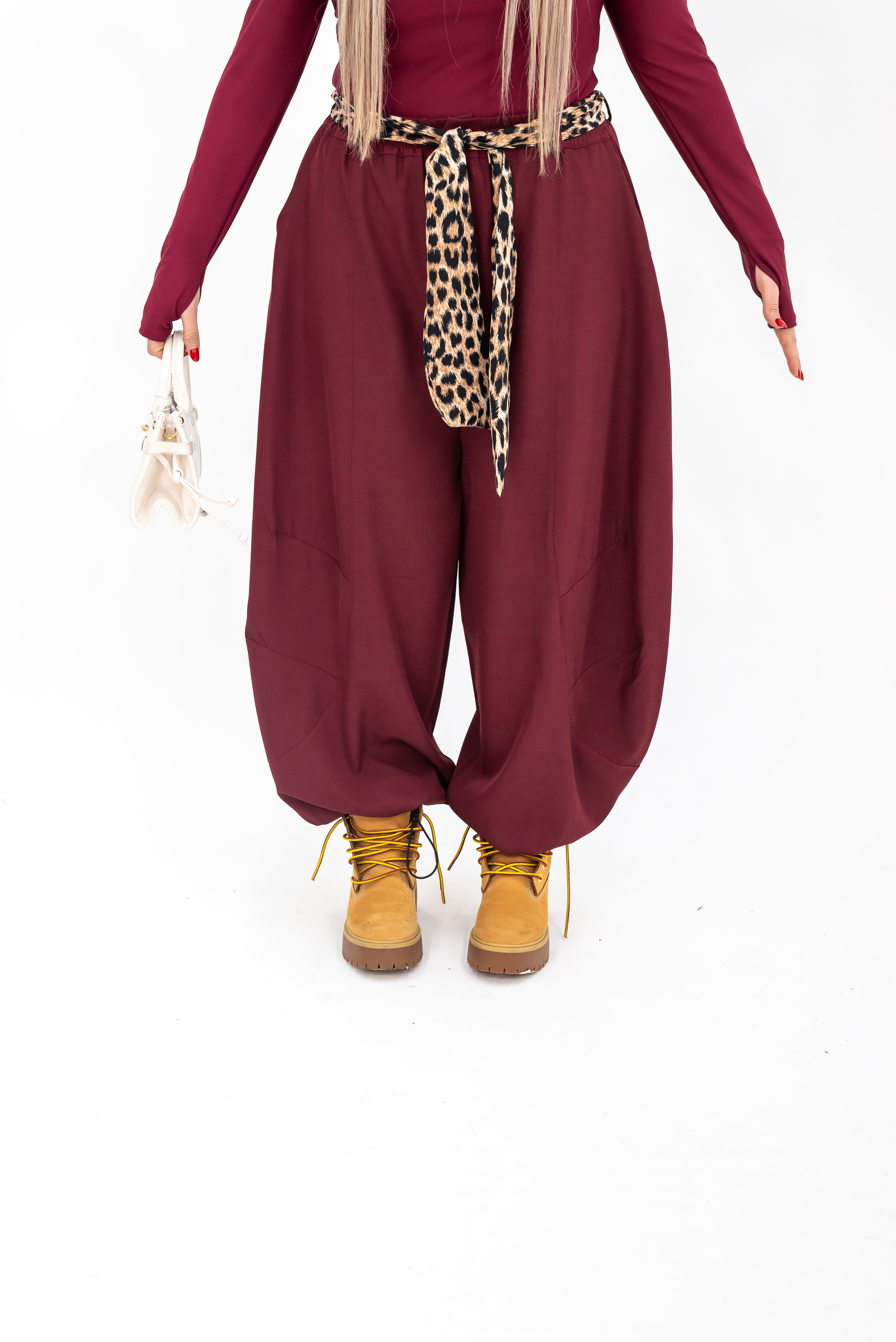 Panta-Ballon Con Cinturino Animalier