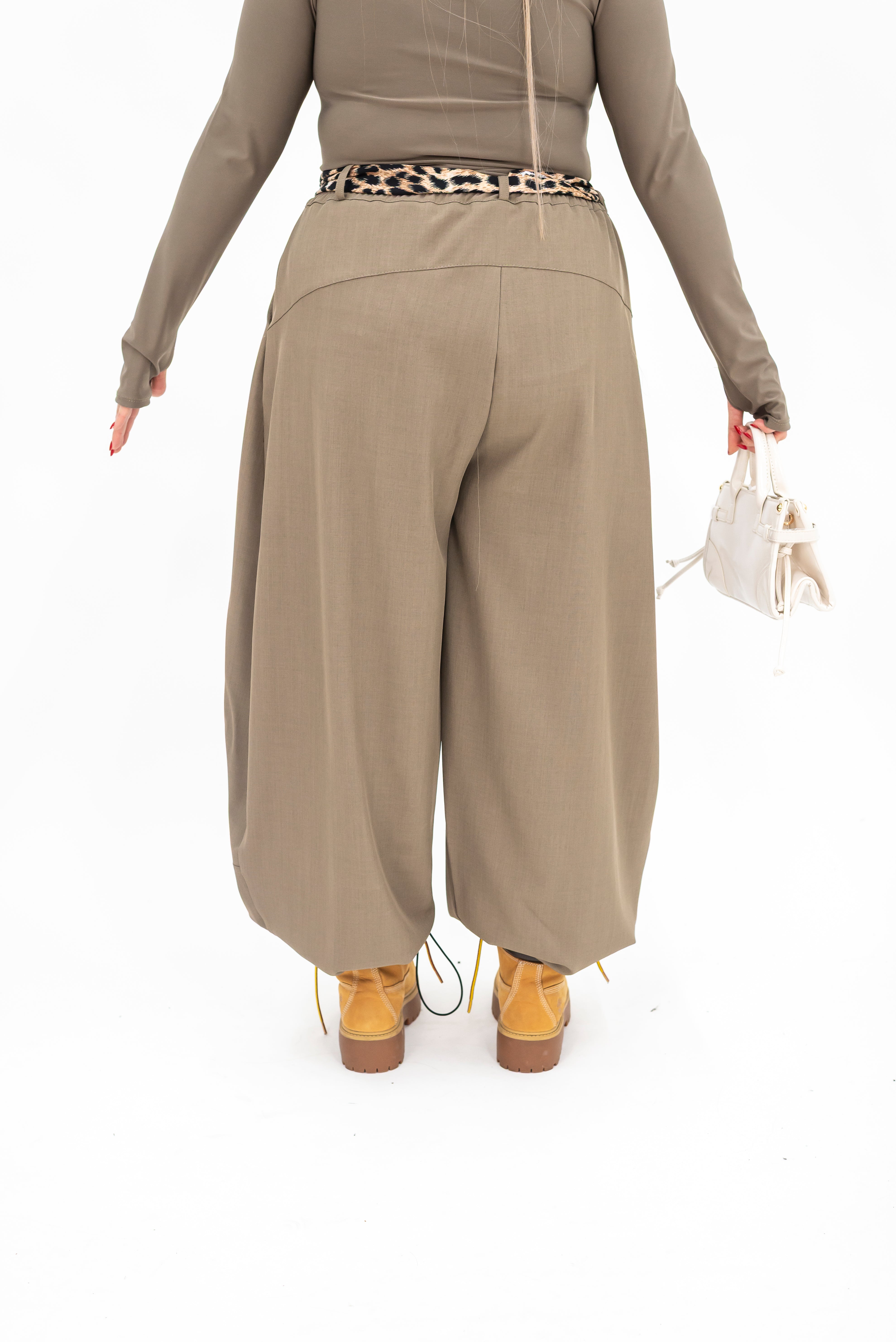 Panta-Ballon Con Cinturino Animalier