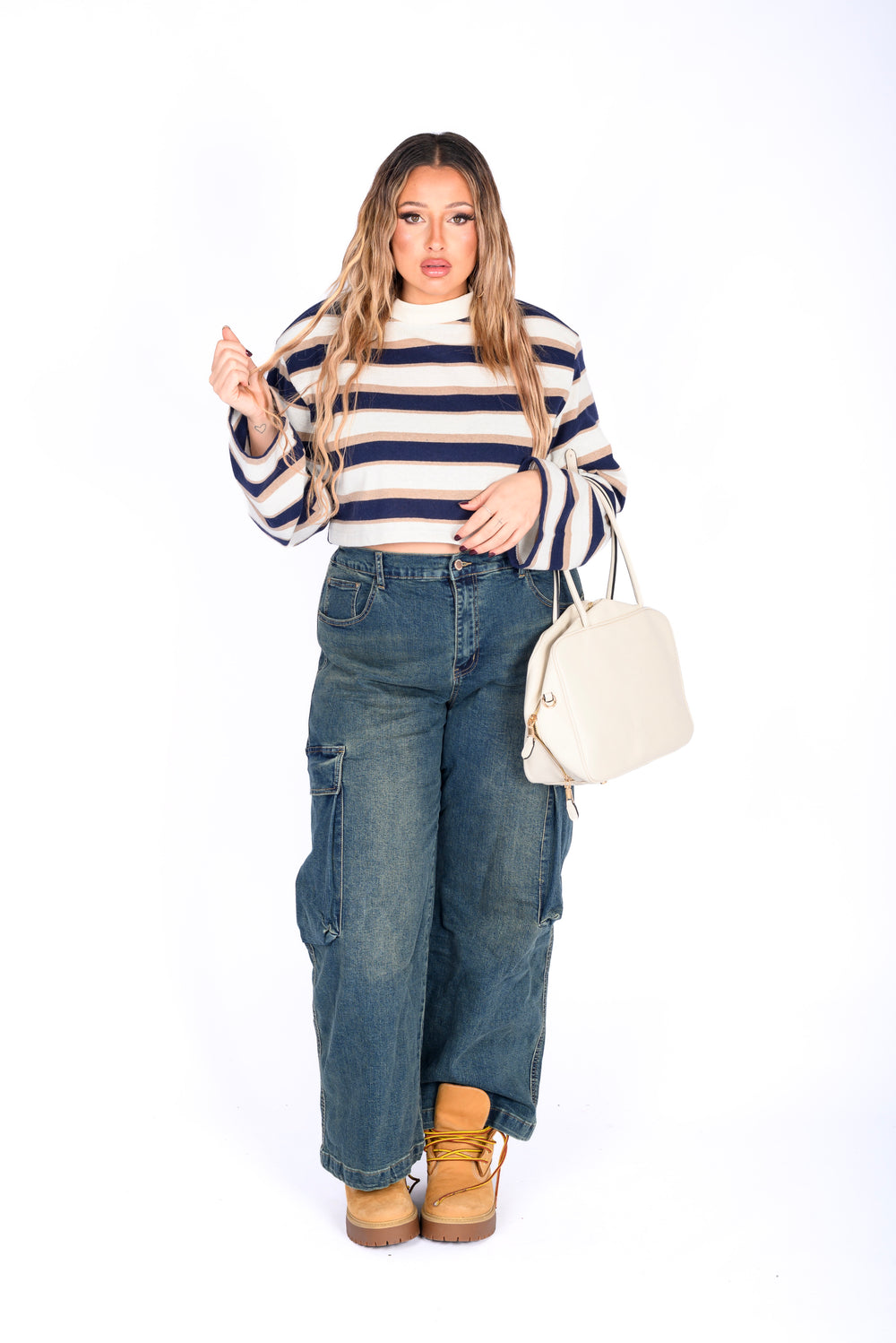Jeans Denim Cargos