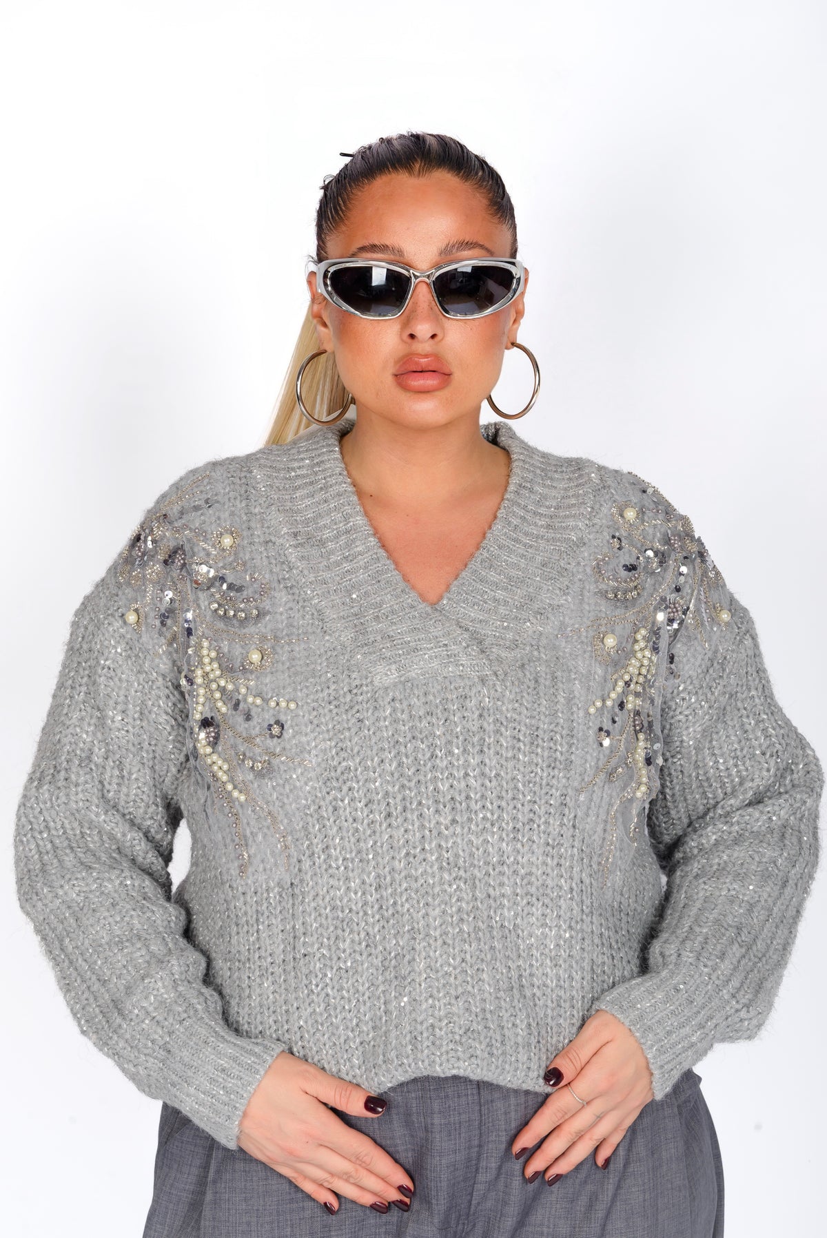 Maxi Maglione Pearl