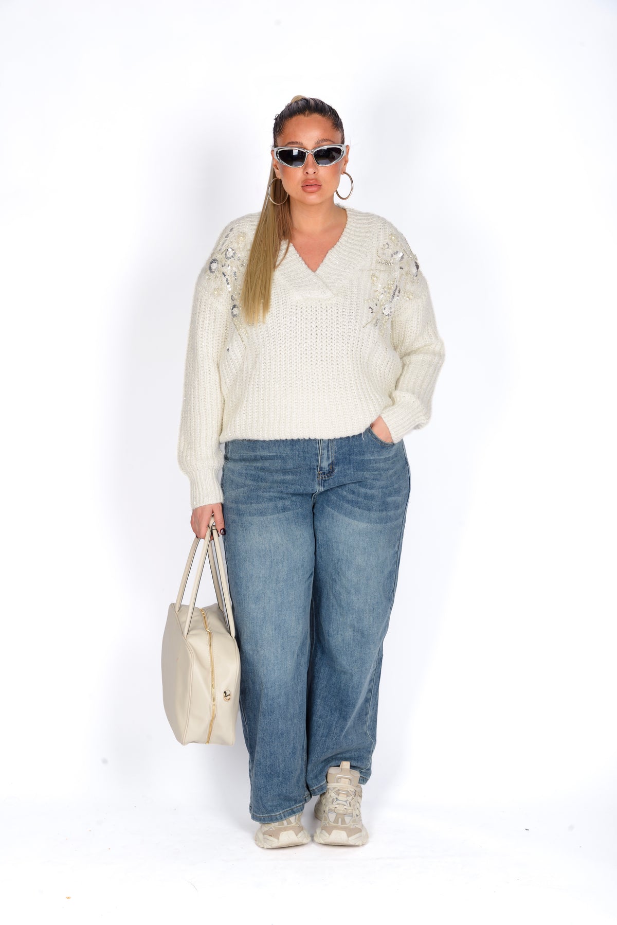 Maxi Maglione Pearl