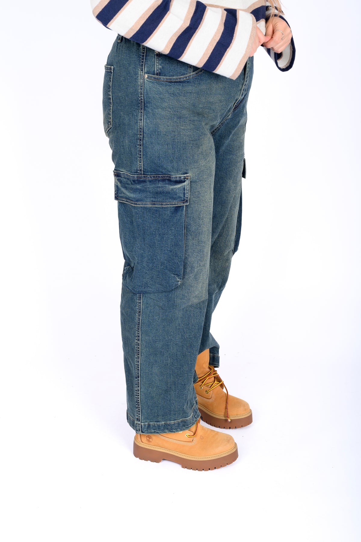Jeans Denim Cargos