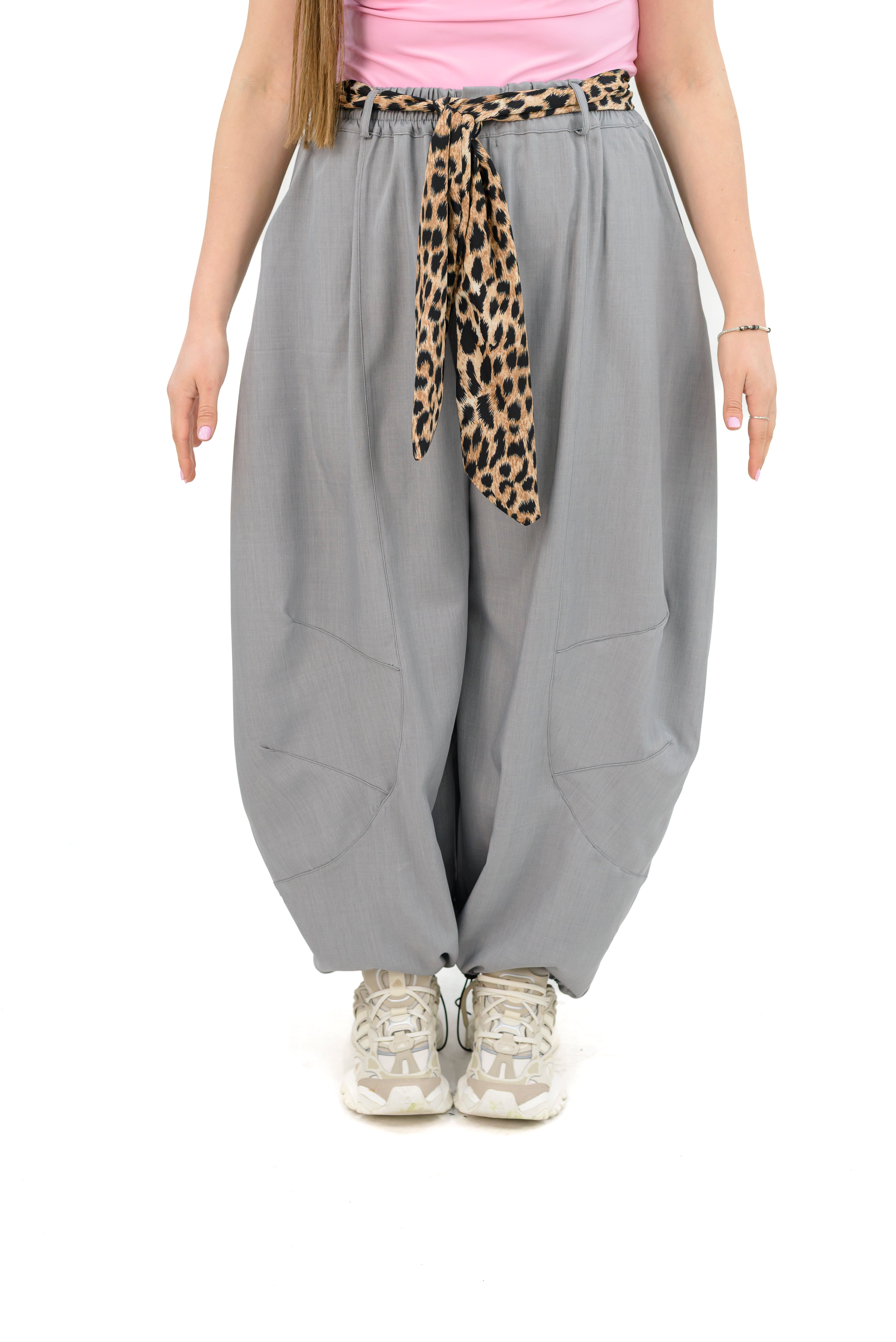 Panta-Tuta Animalier Con Cintura