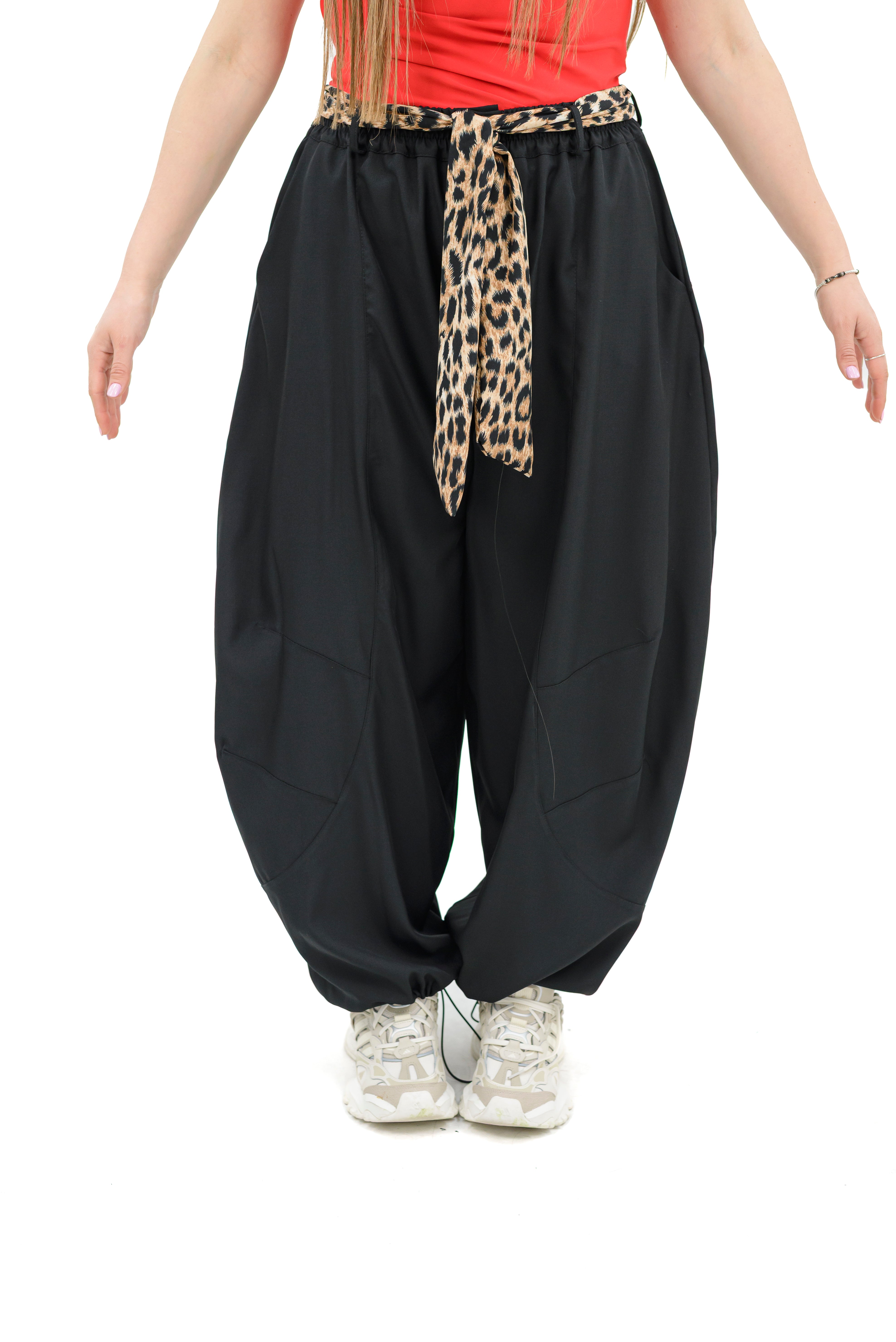 Panta-Tuta Animalier Con Cintura