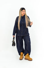 Coordinato Denim Laccio