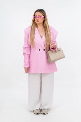 Giacca Doppio Petto Pink