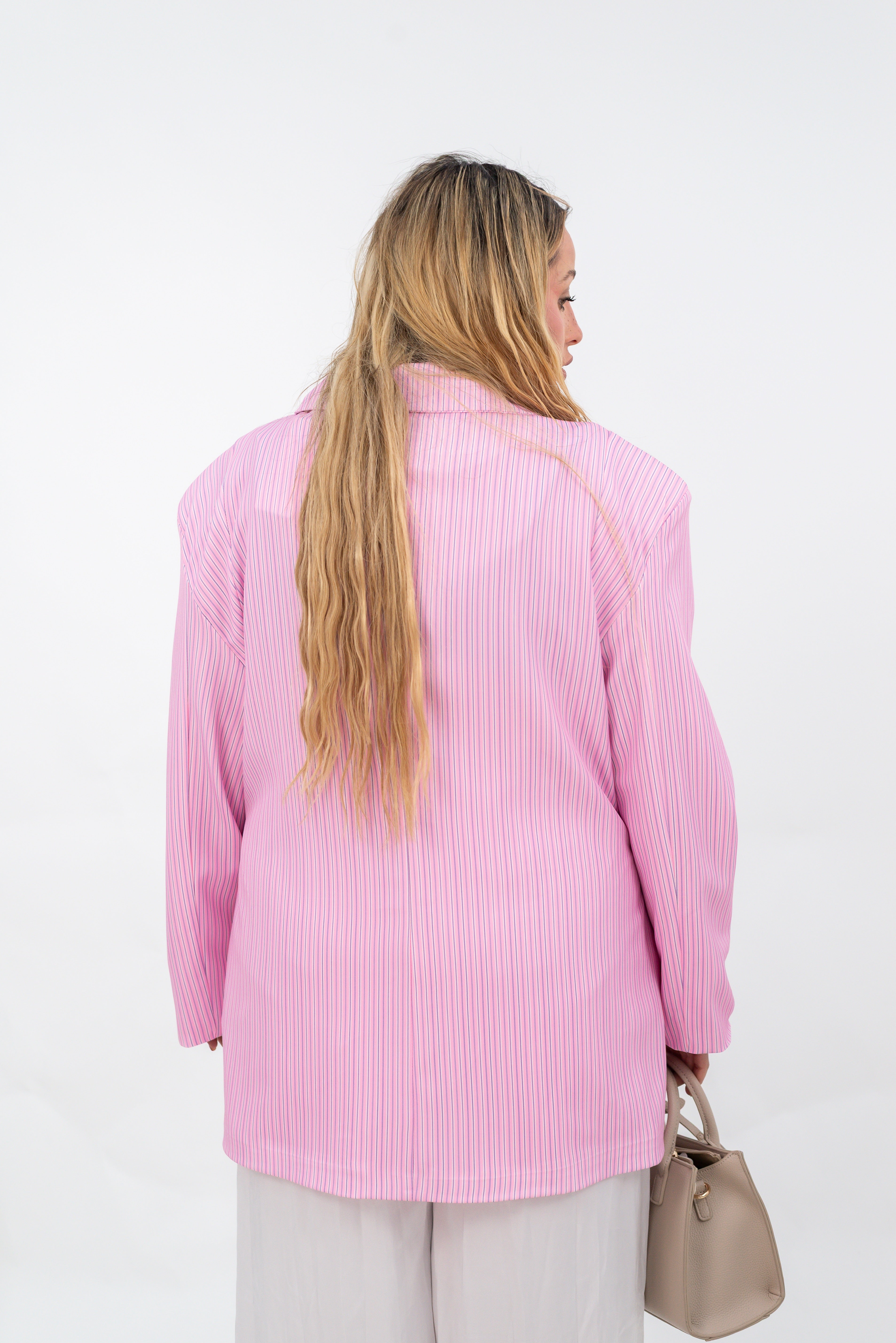 Giacca Doppio Petto Pink