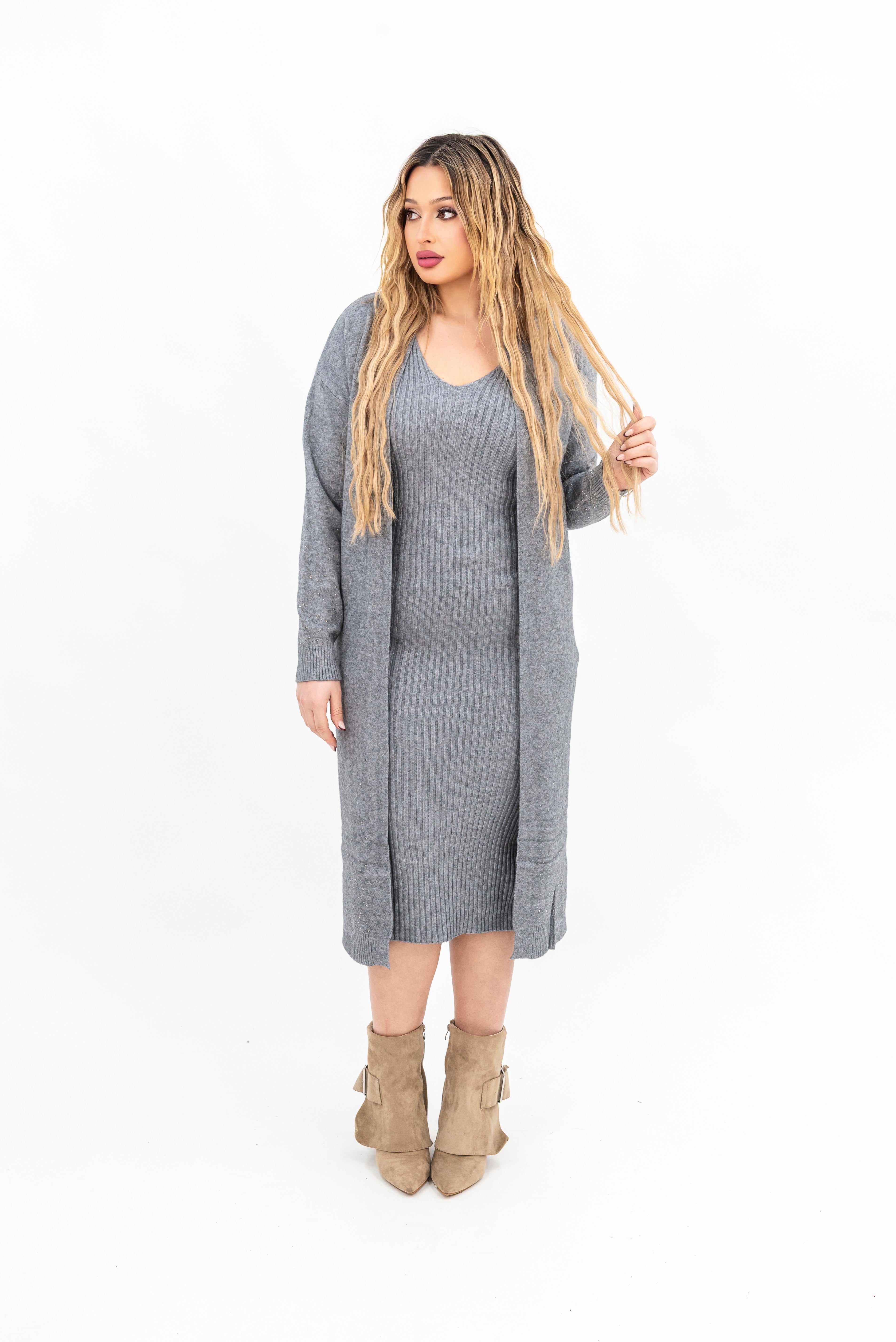 Cardigan Dress Costina