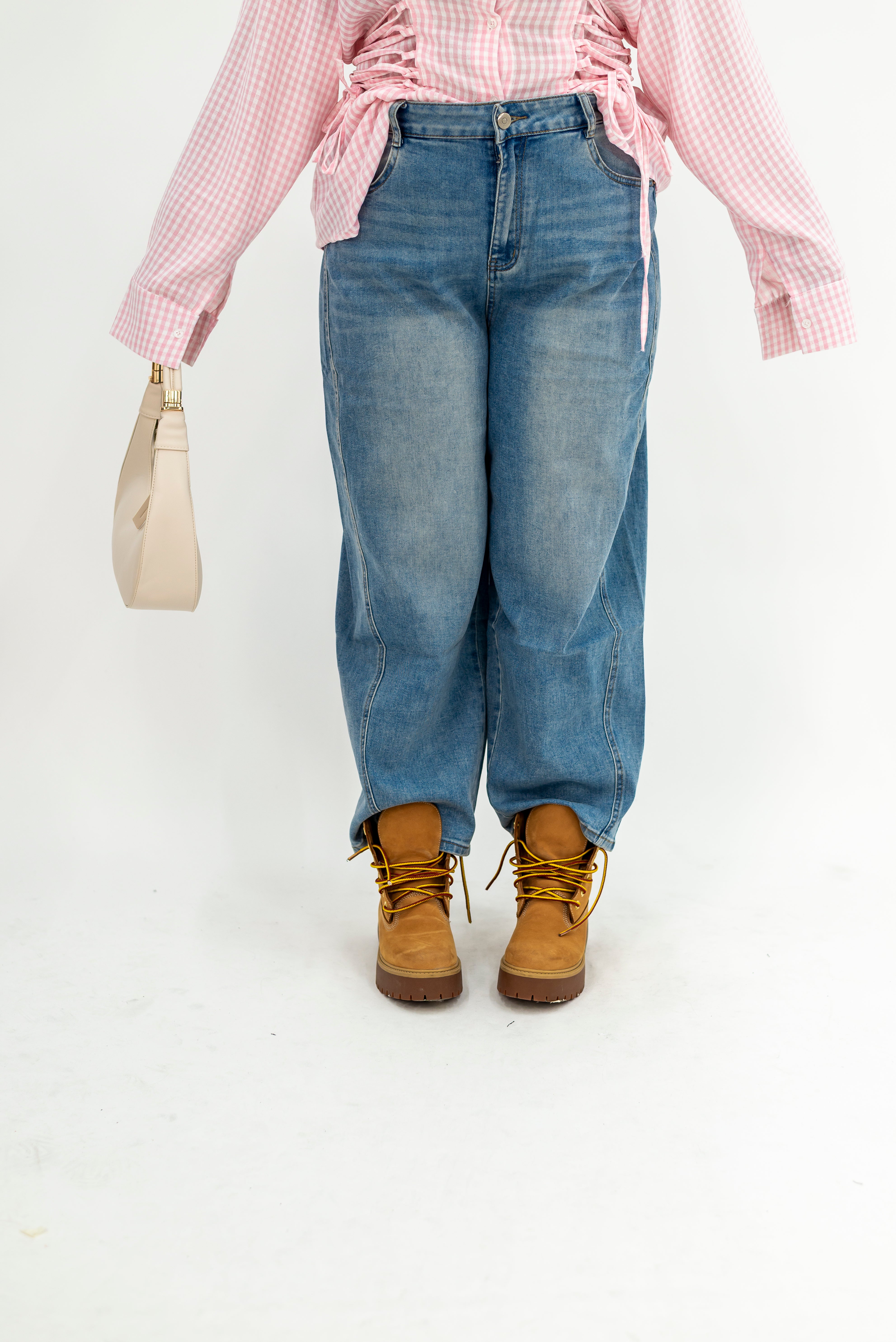 Jeans Ballon "Pink"
