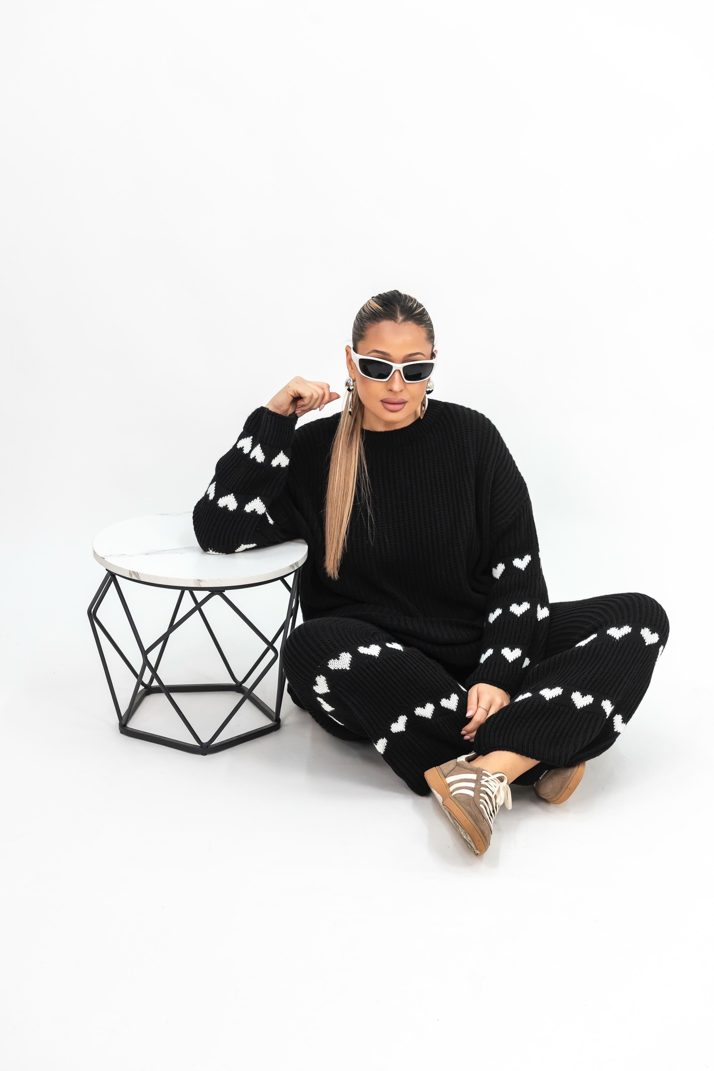 Coordinato Lana Heart