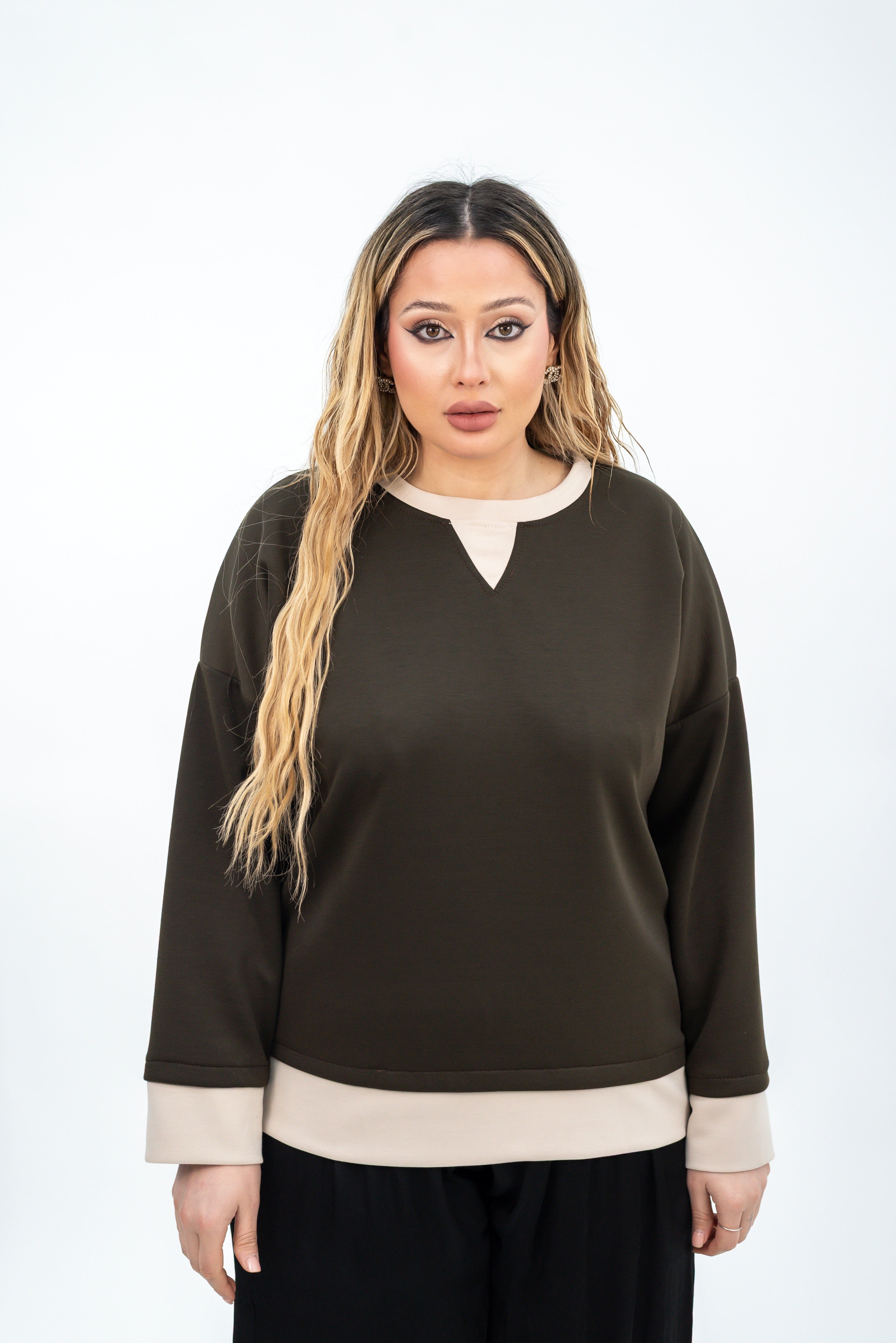 Maglia Scollo Camicia
