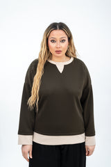 Maglia Scollo Camicia