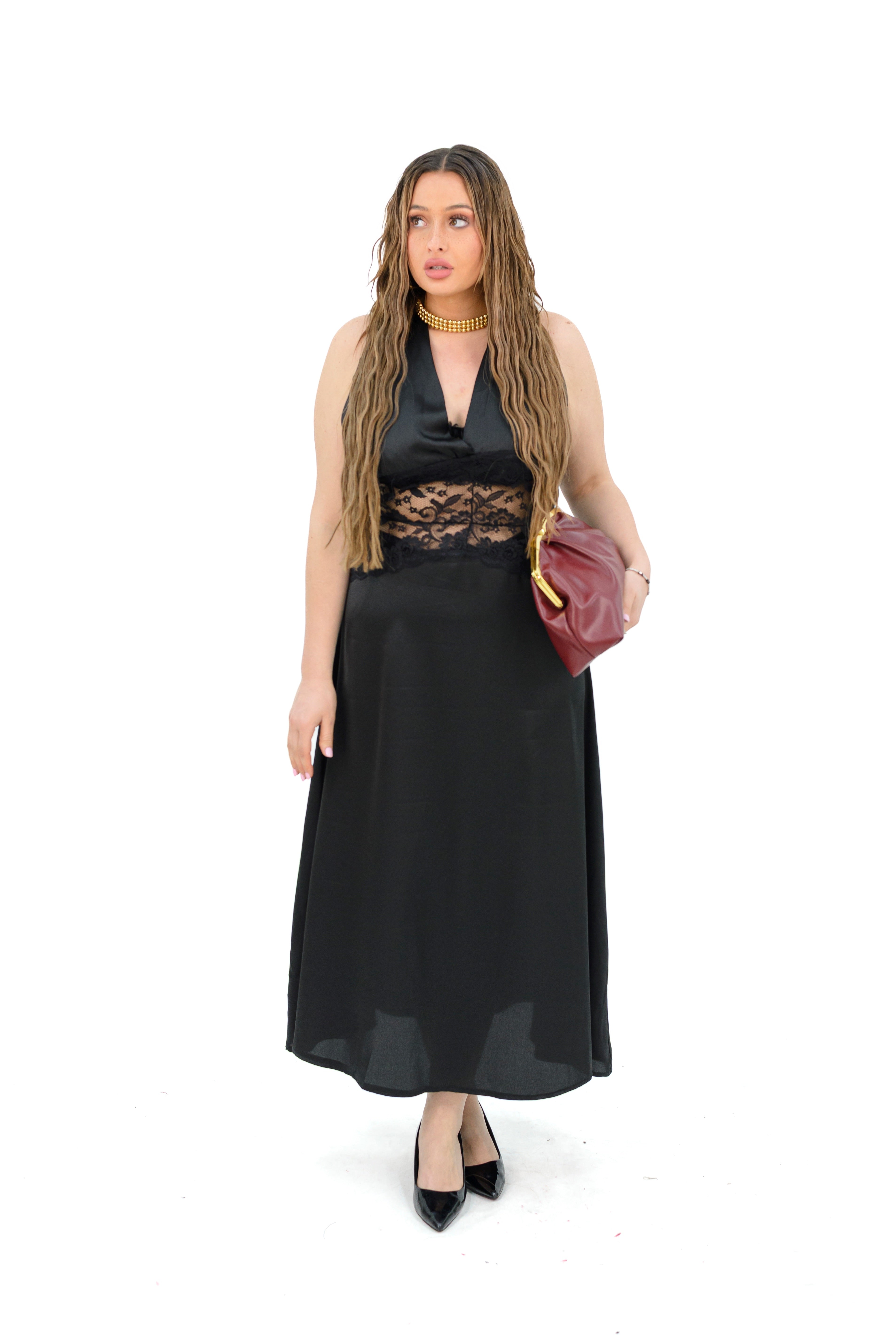 Dress Seta Pizzo