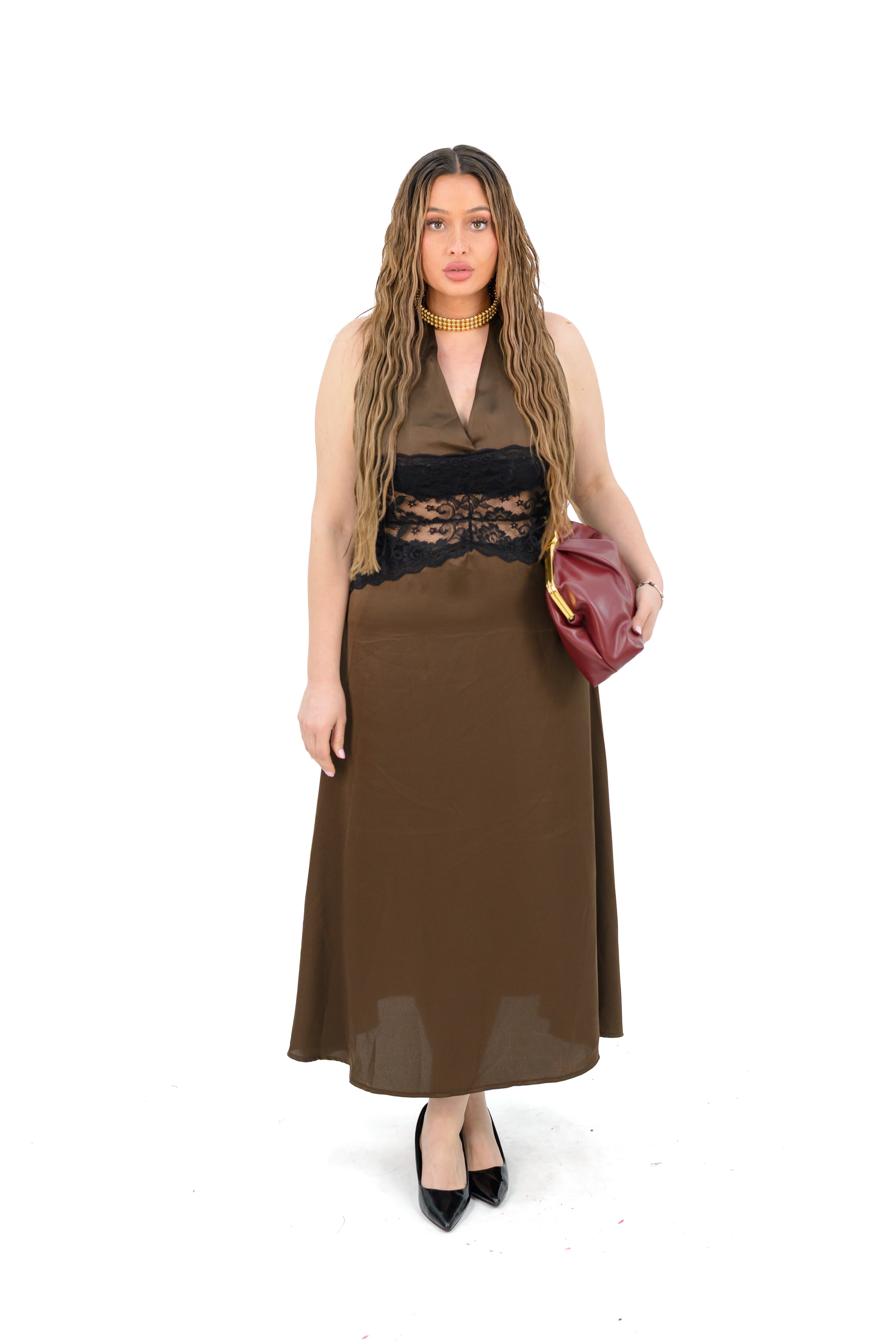 Dress Seta Pizzo