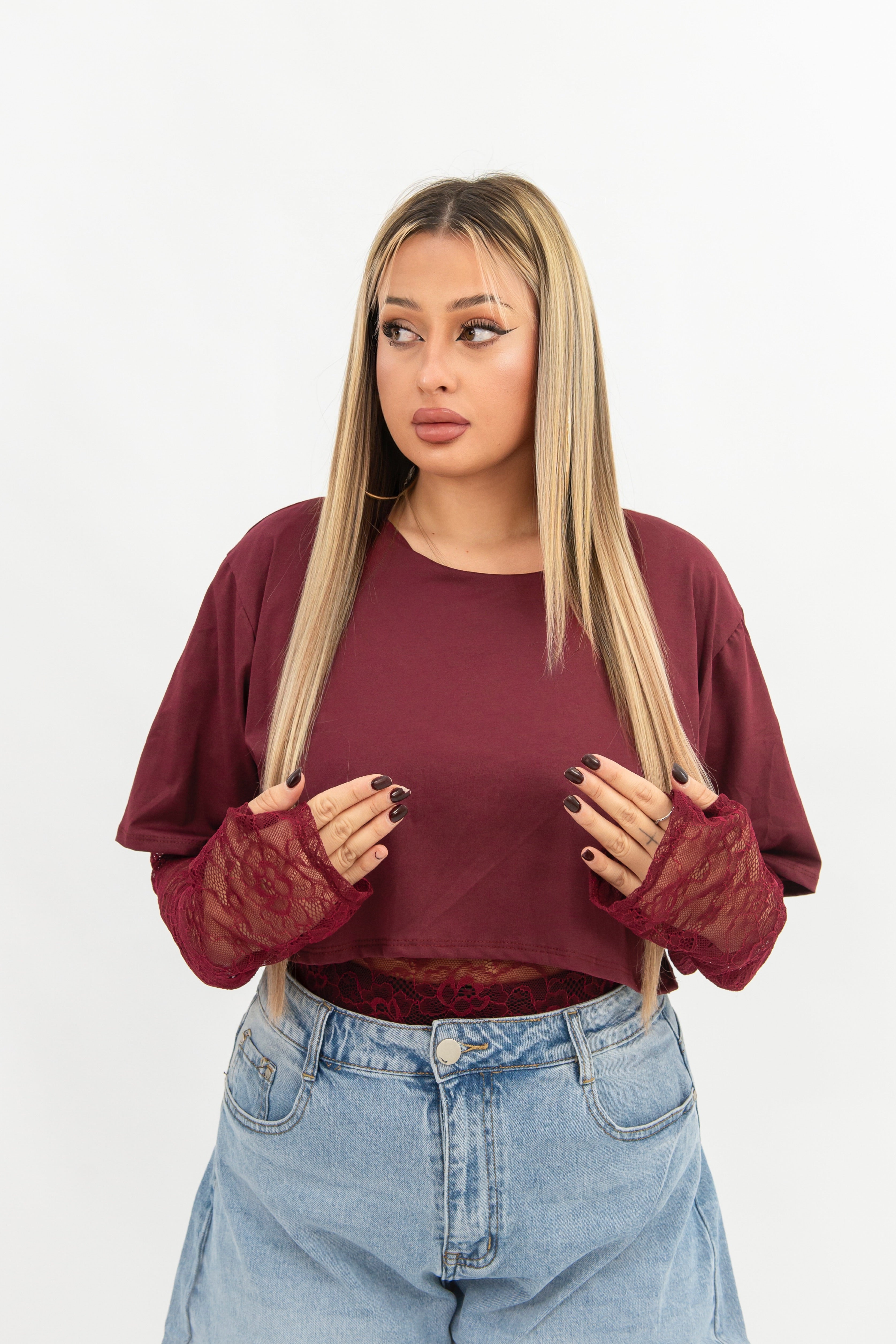 T-Shirt Body Pizzo