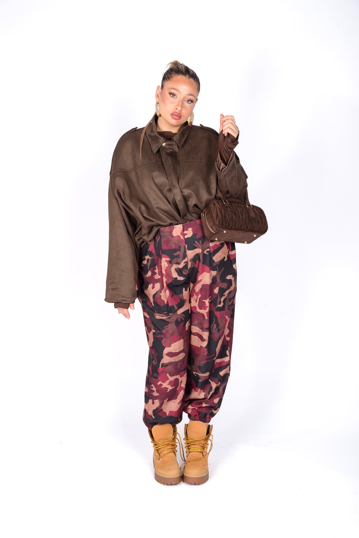 Giacca Moka In Camoscio