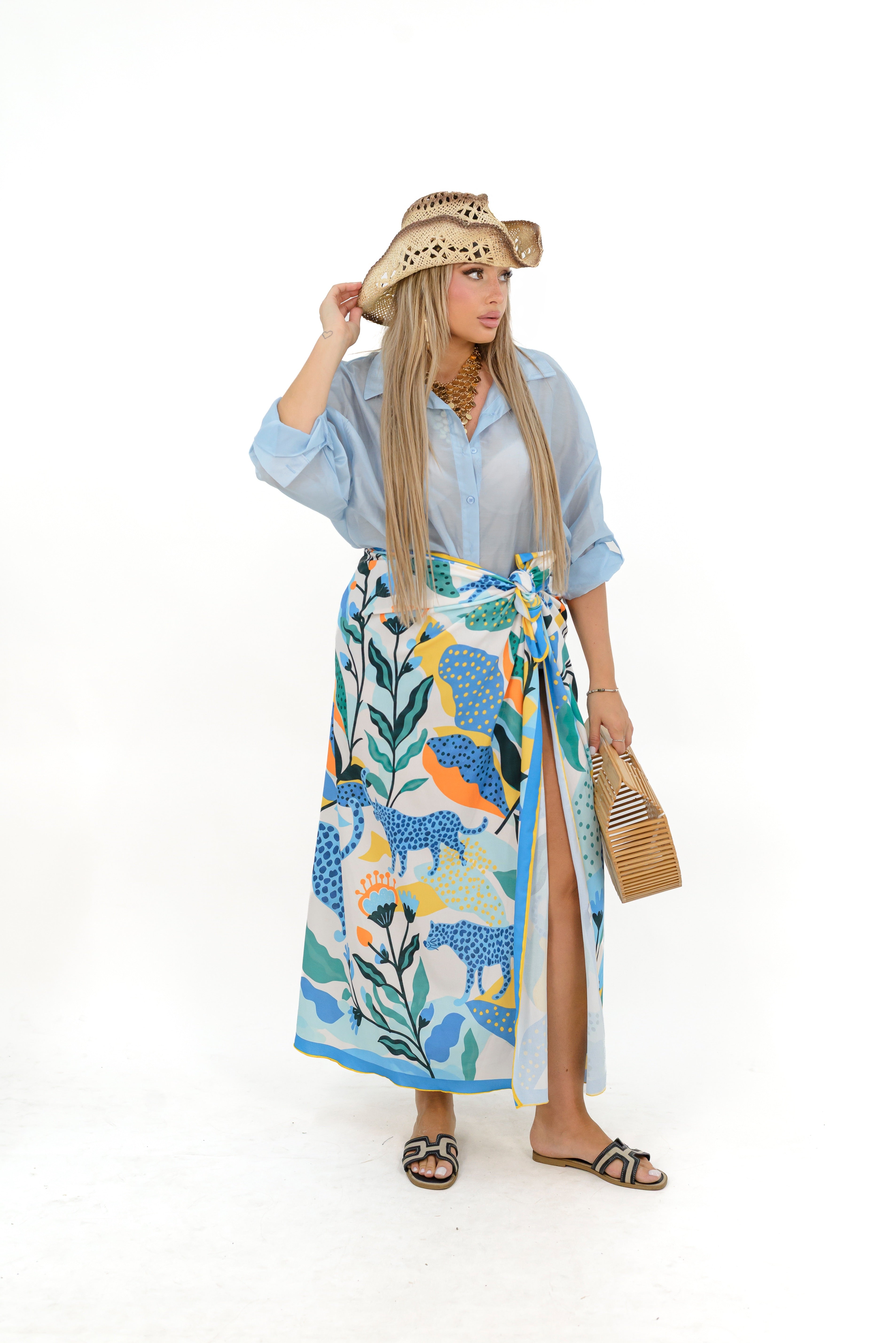 Gonna-Pareo Summer Foresta