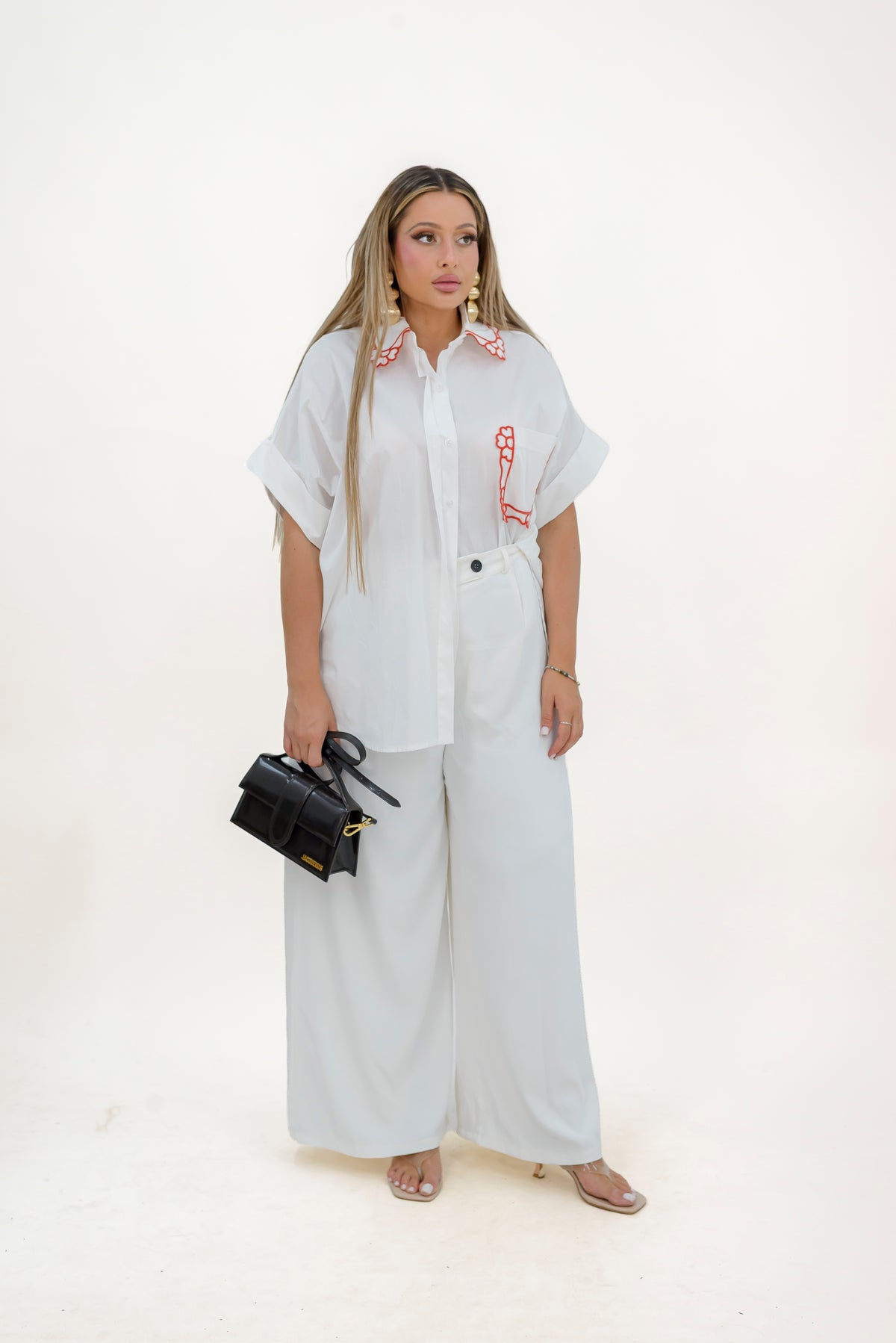 Camicia Asia Ricamo