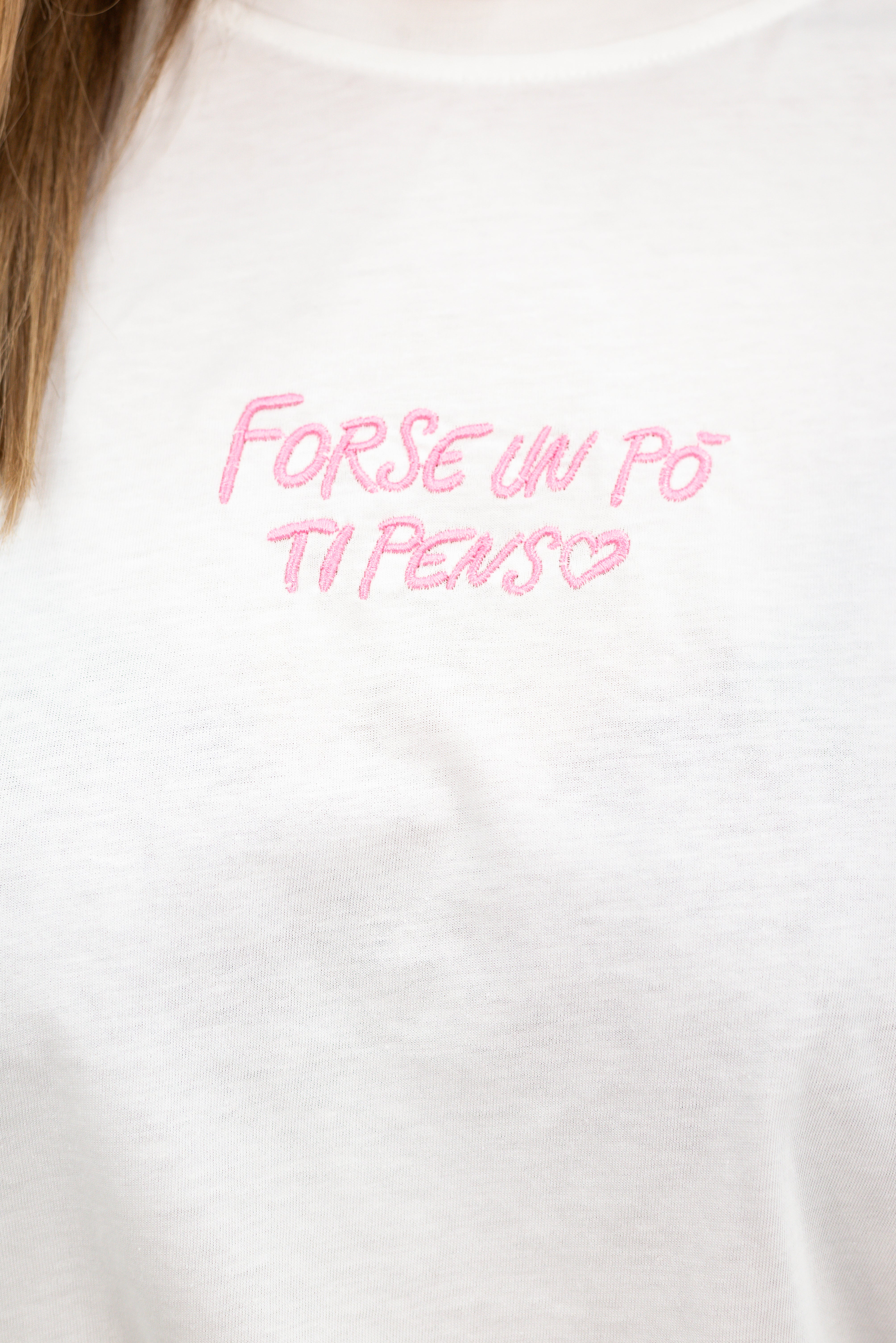 T-Shirt "Forse Un Pò Ti Penso"