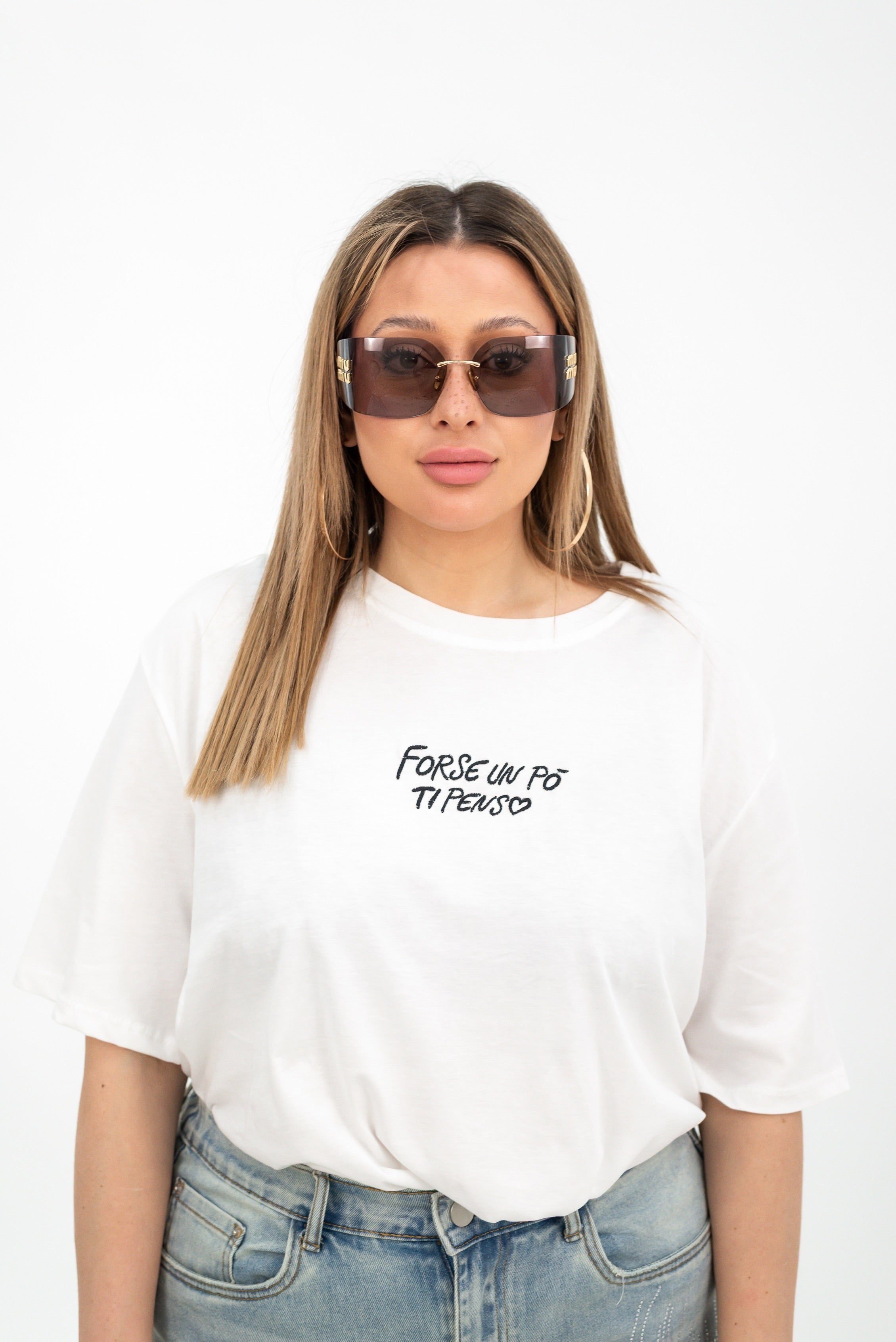 T-Shirt "Forse Un Pò Ti Penso"