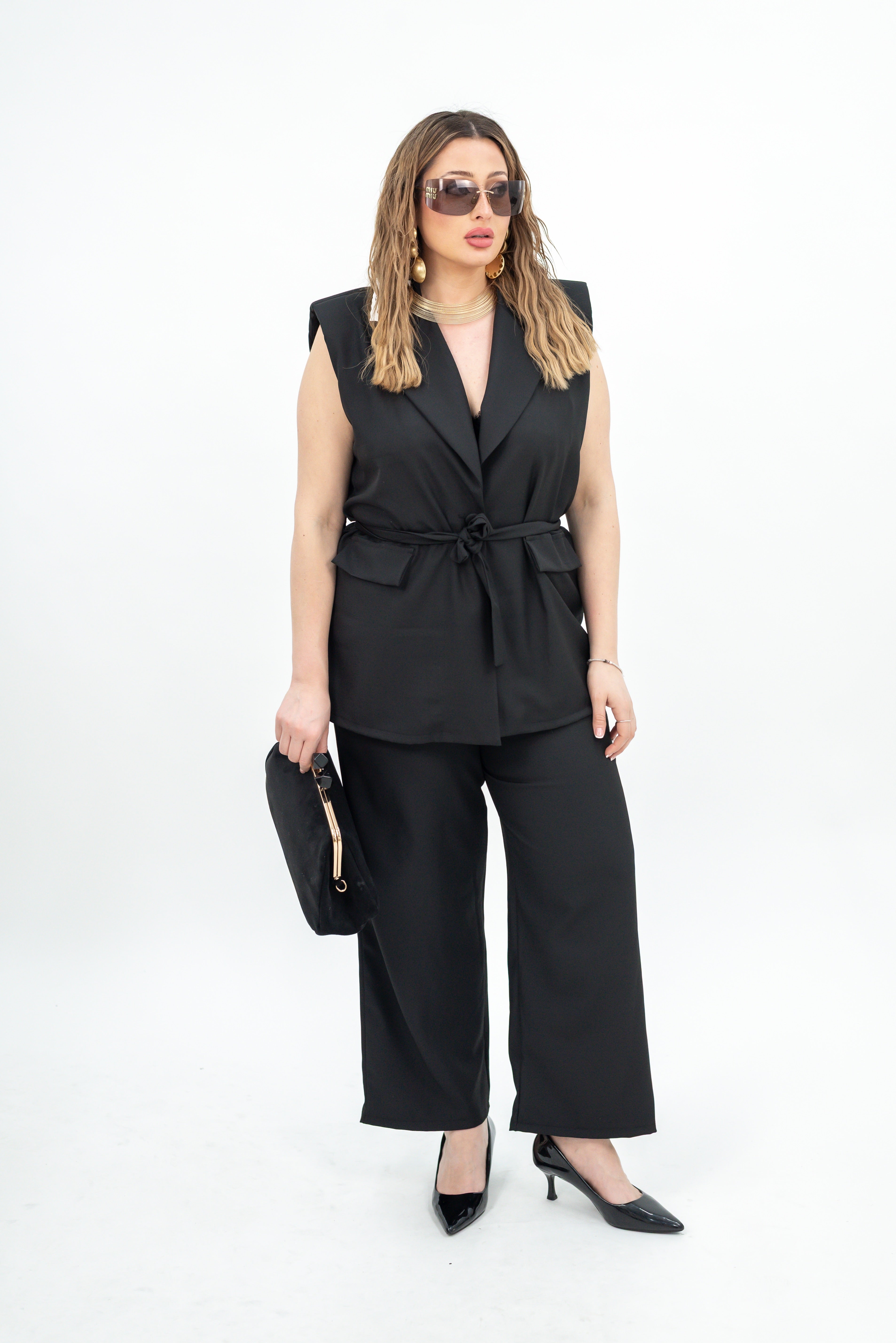 Coordinato-Tailleur Smanicato